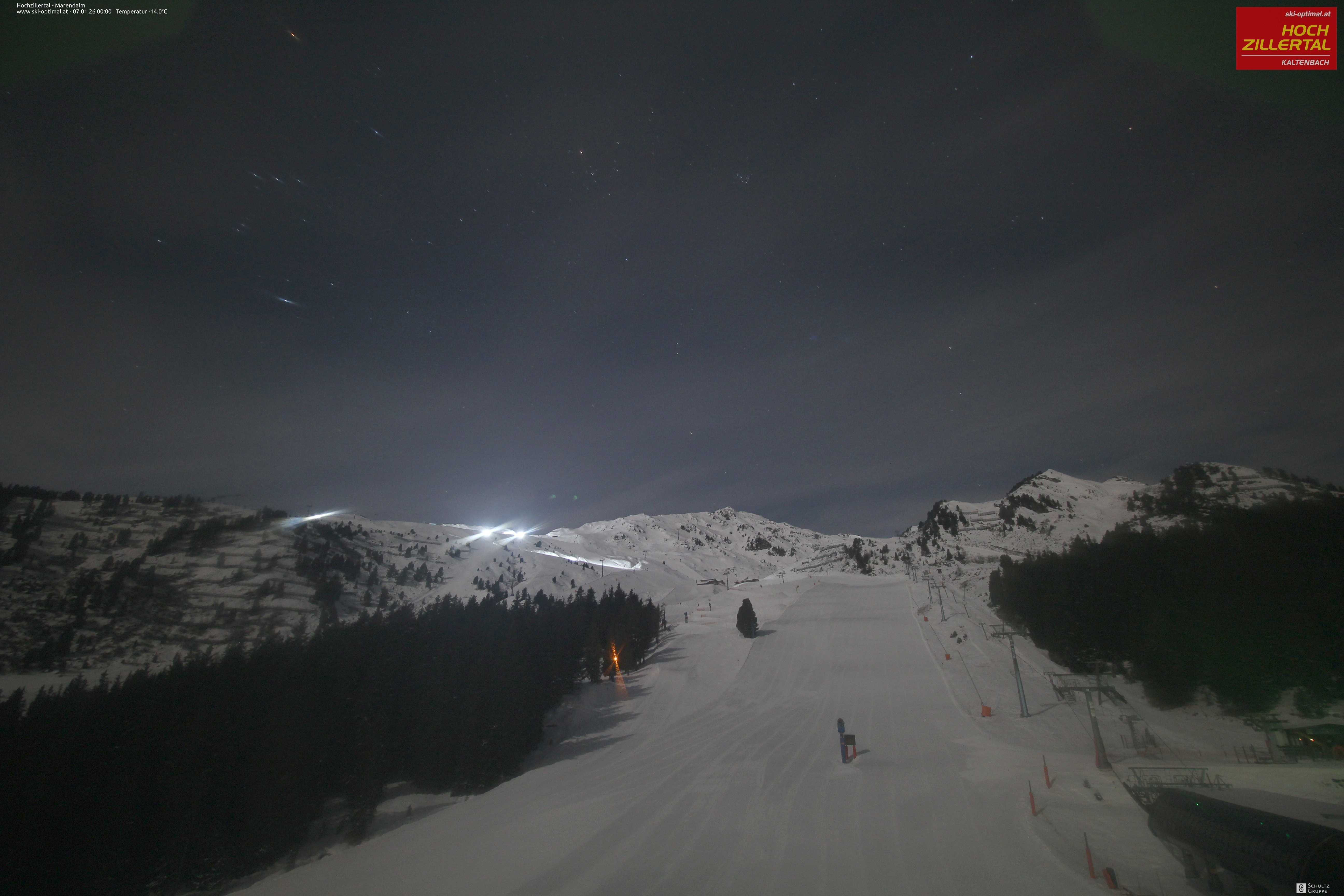 Archived image Webcam Hochzillertal - View from Marendalm