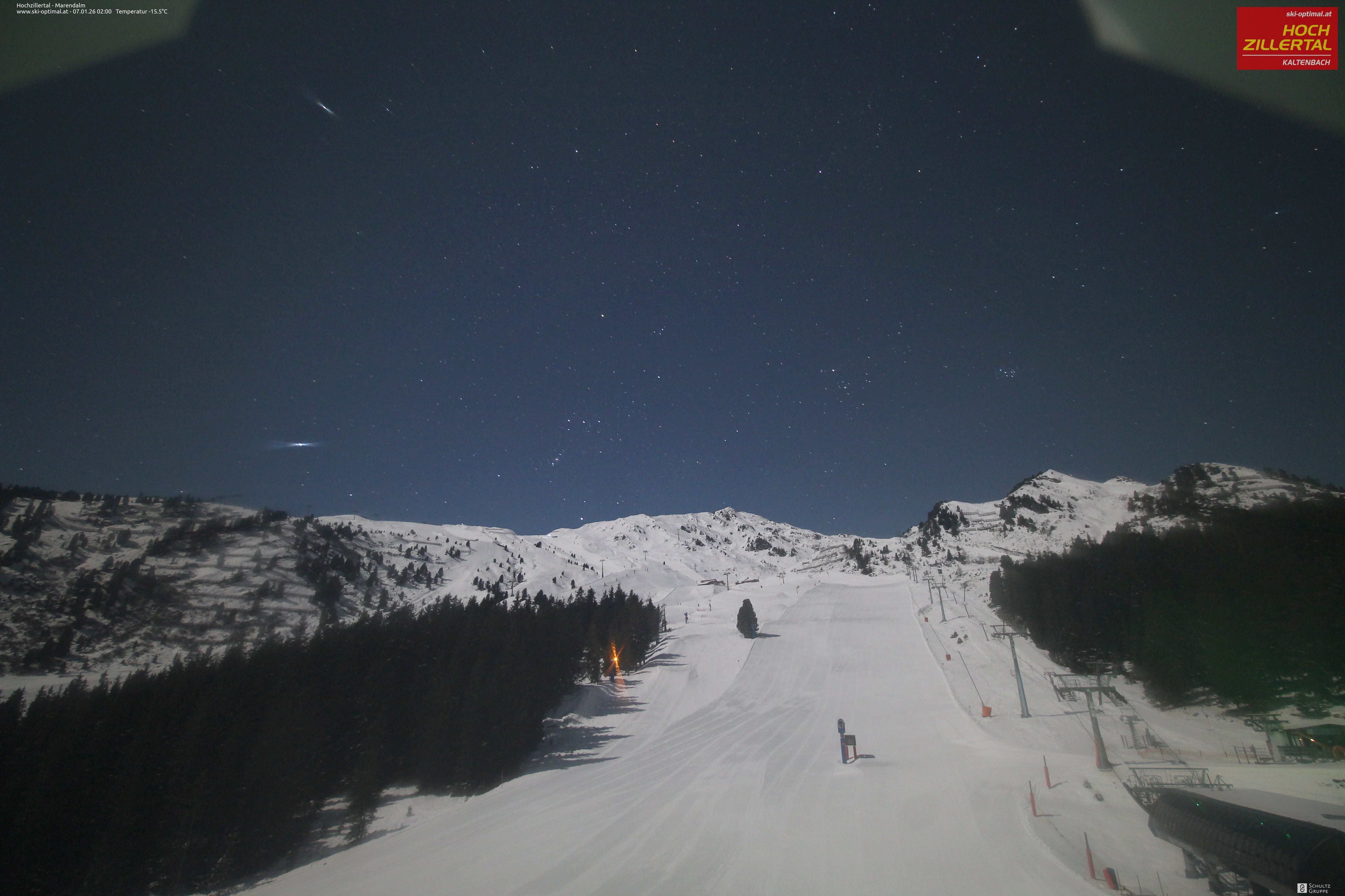 Archived image Webcam Hochzillertal - View from Marendalm