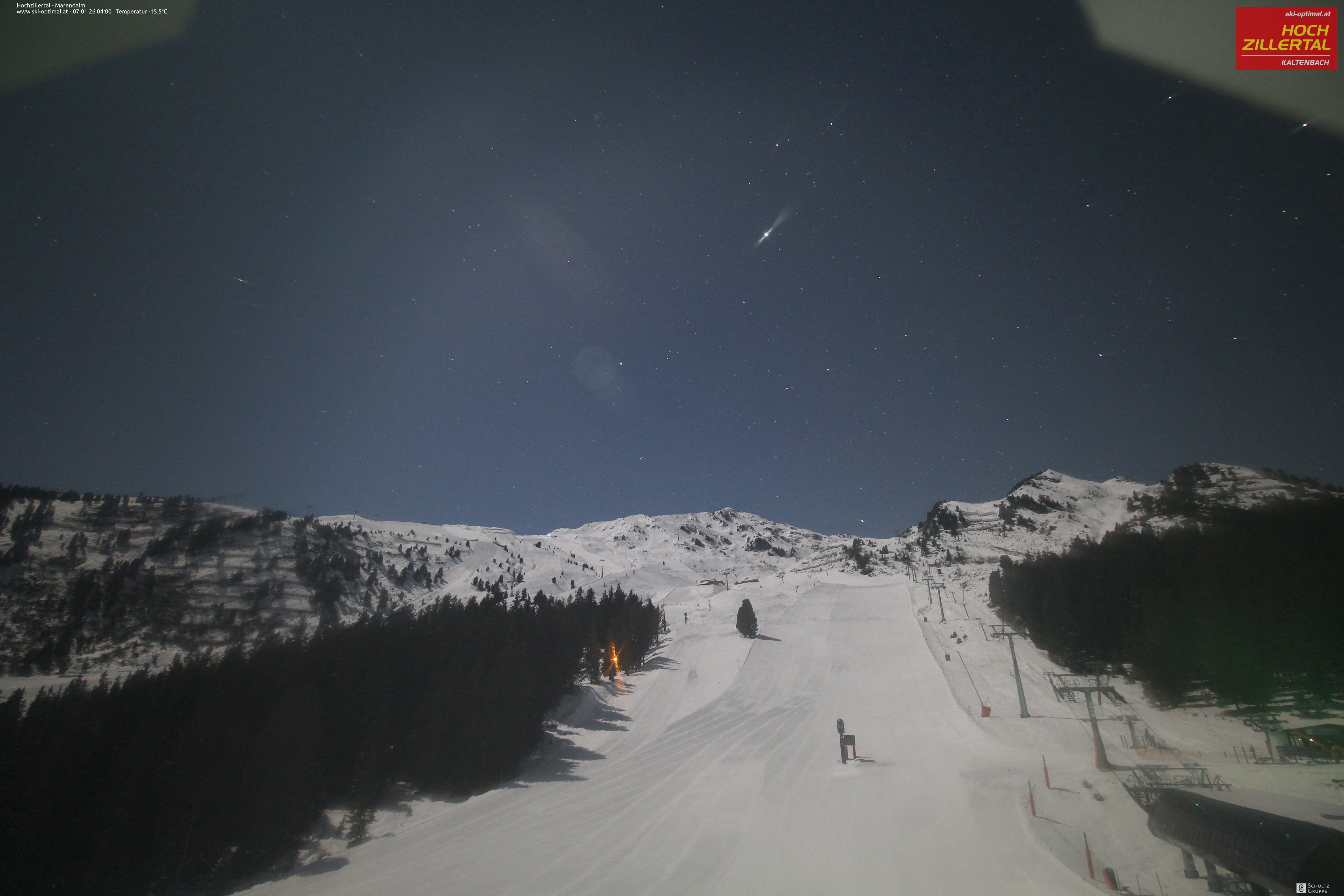 Archived image Webcam Hochzillertal - View from Marendalm