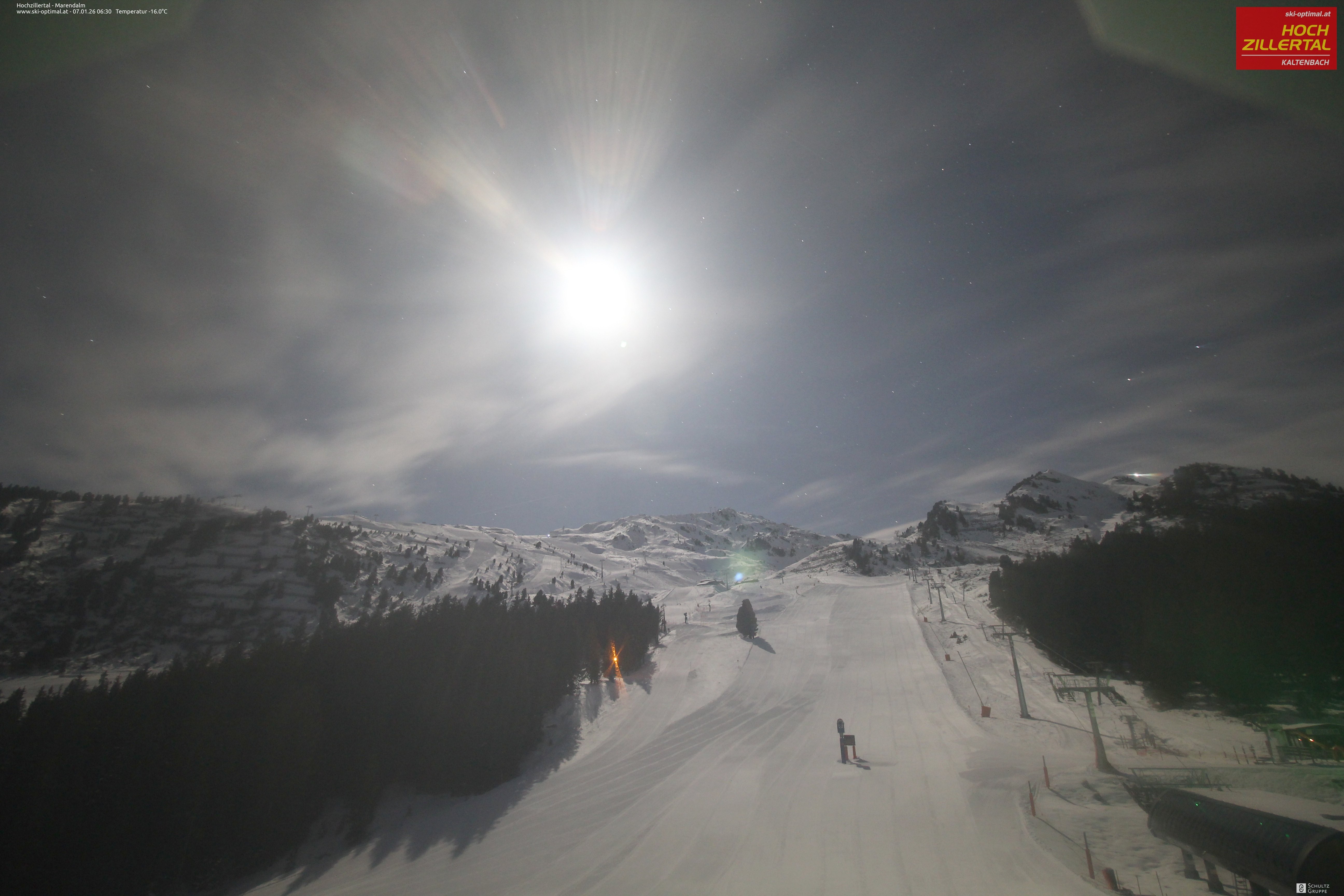 Archived image Webcam Hochzillertal - View from Marendalm