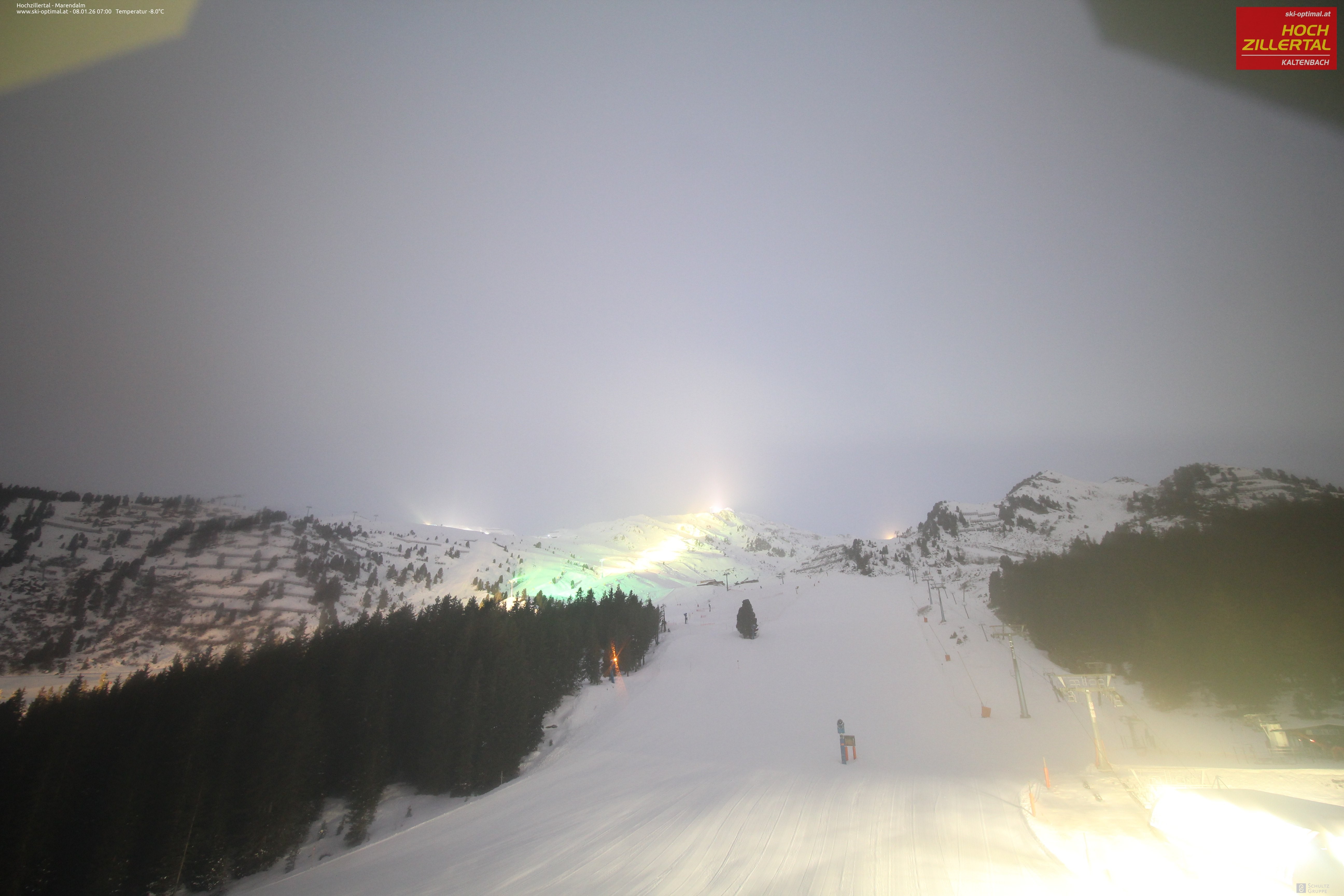 Archived image Webcam Hochzillertal - View from Marendalm