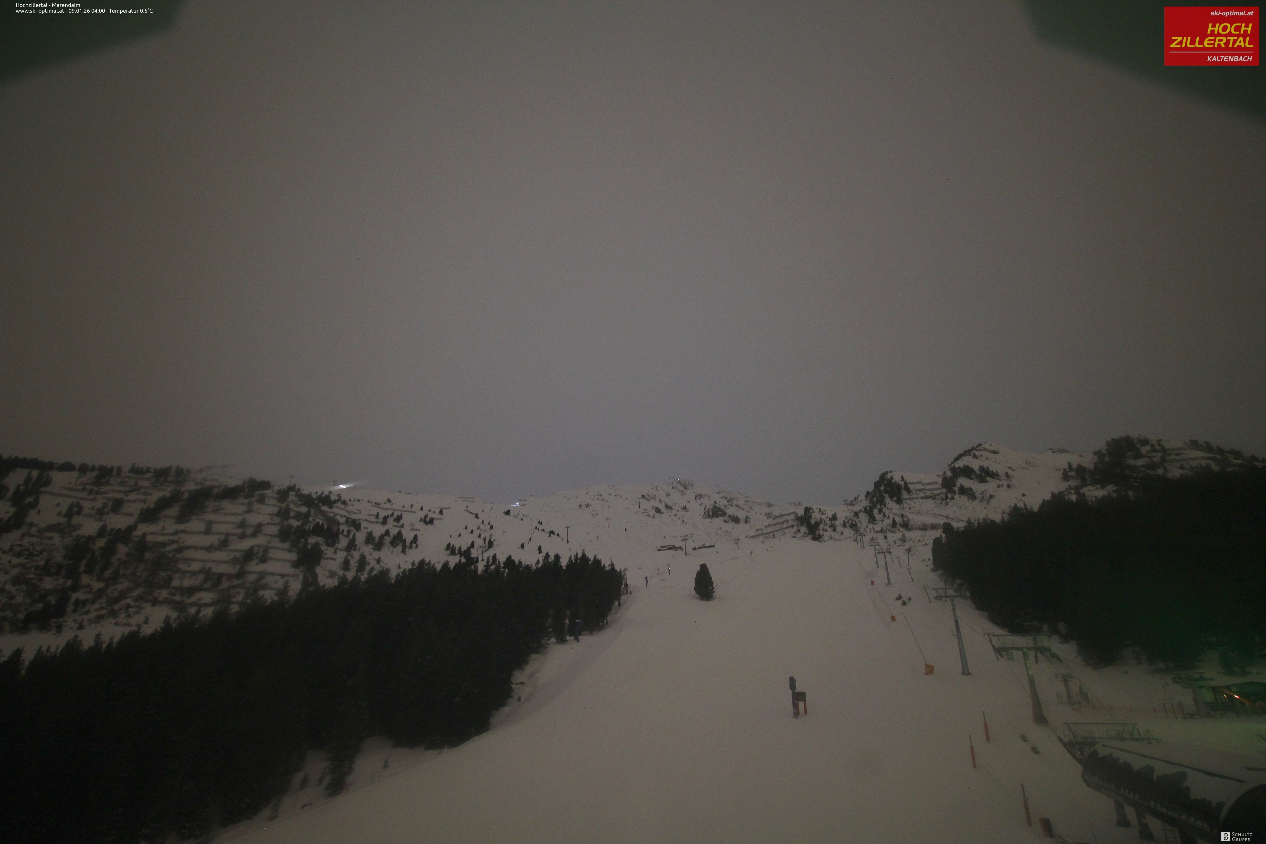 Archiv Foto Webcam Hochzillertal: Ausblick Marendalm