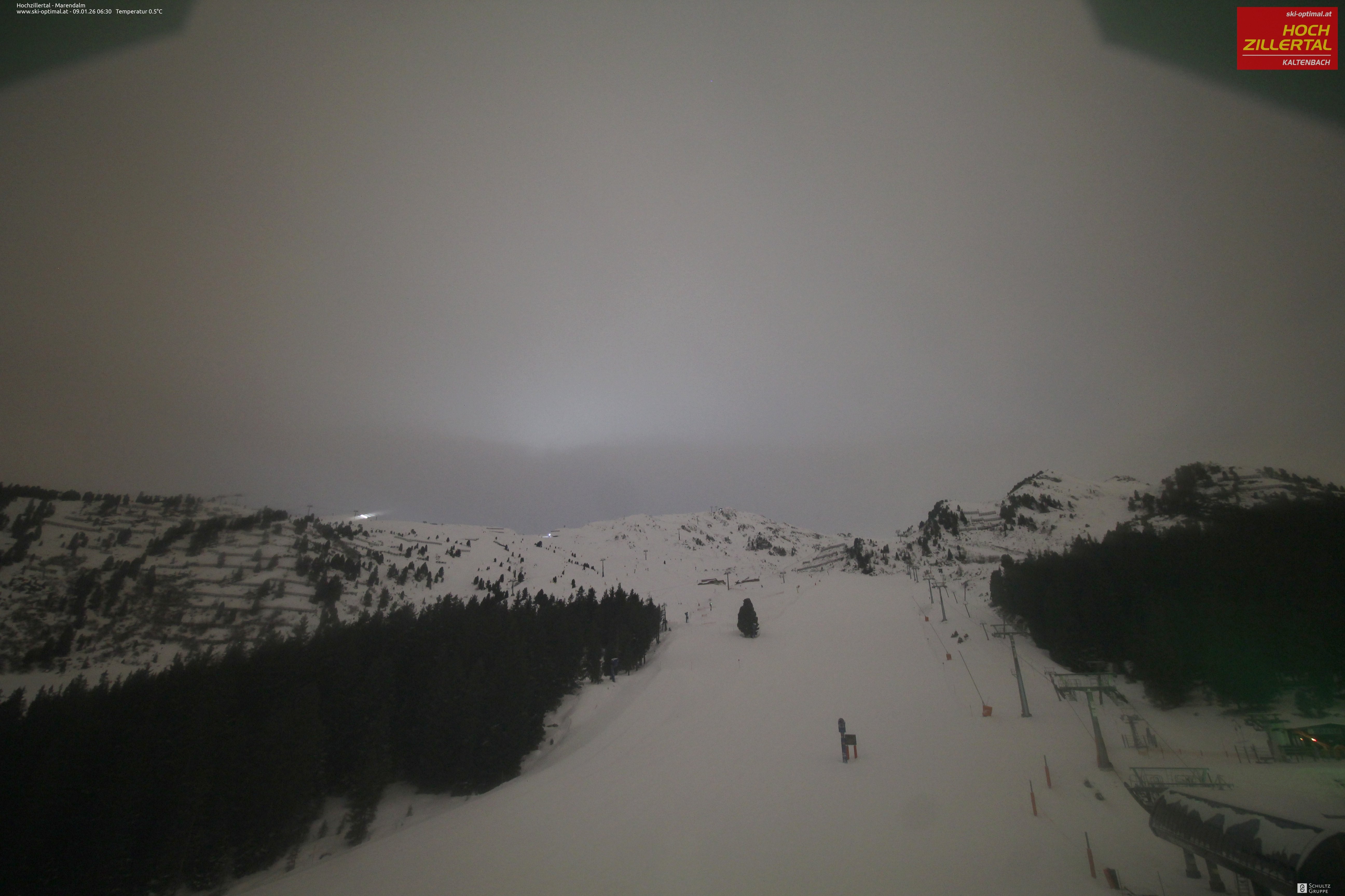 Archiv Foto Webcam Hochzillertal: Ausblick Marendalm