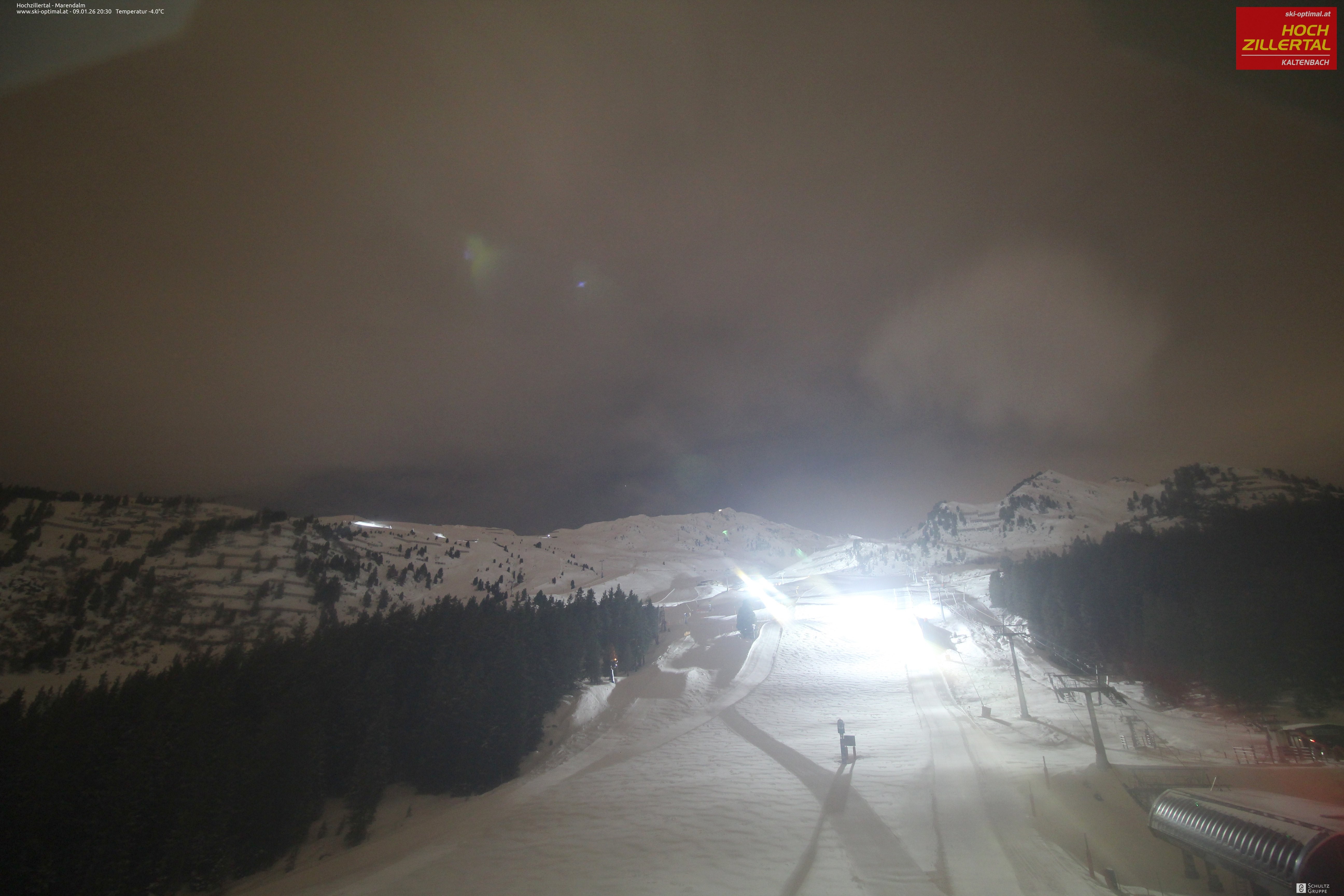 Archiv Foto Webcam Hochzillertal: Ausblick Marendalm