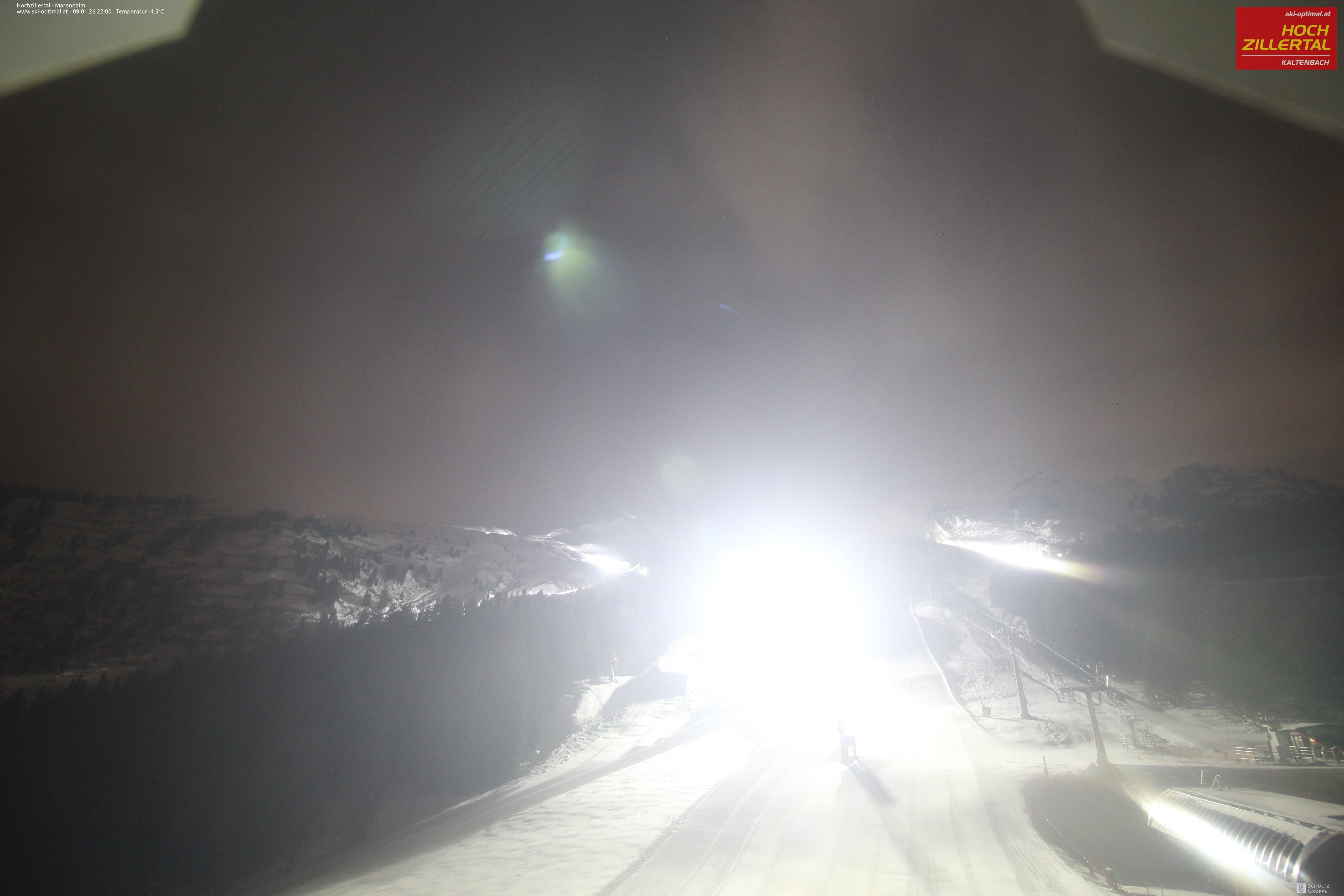Archiv Foto Webcam Hochzillertal: Ausblick Marendalm