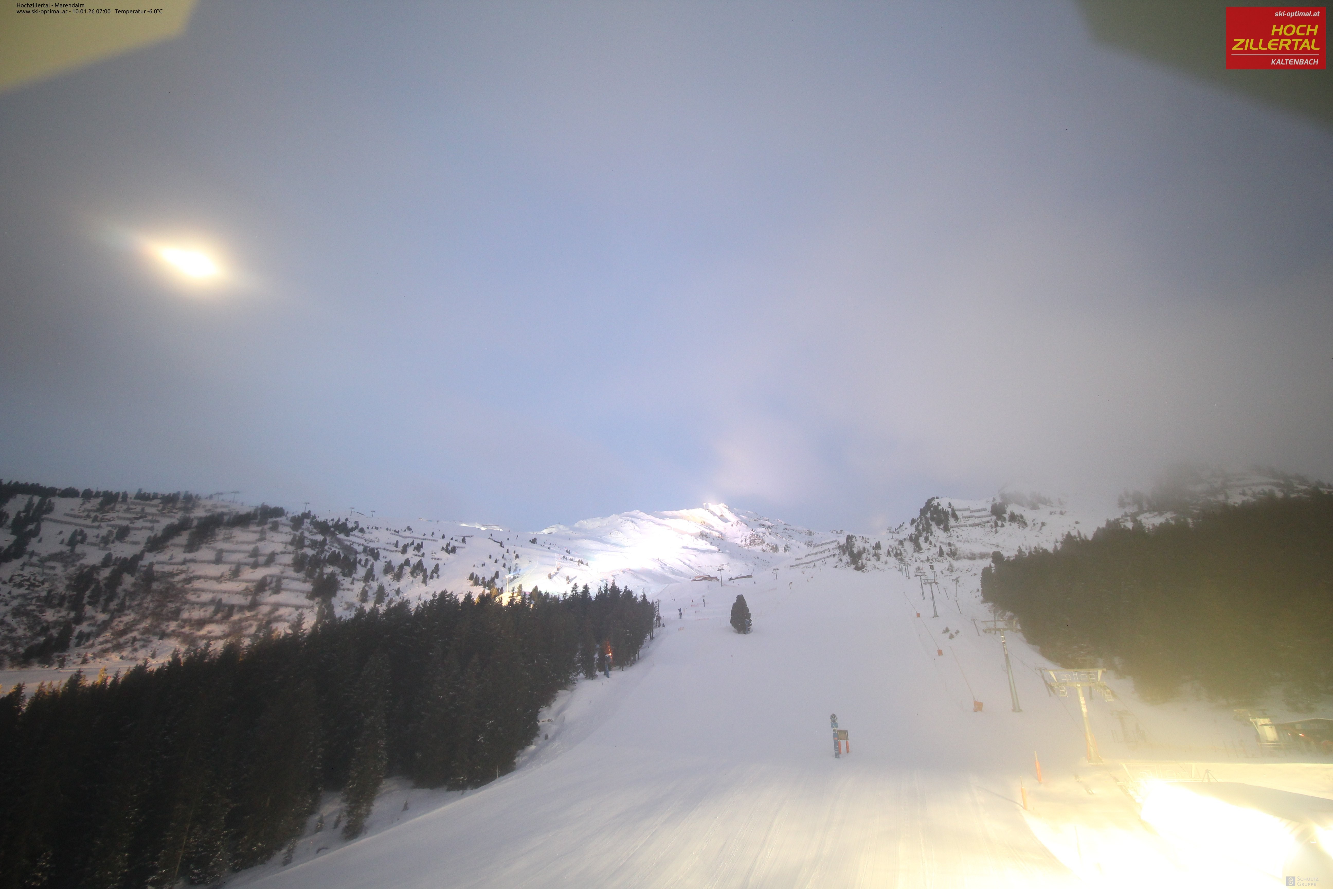 Archived image Webcam Hochzillertal - View from Marendalm