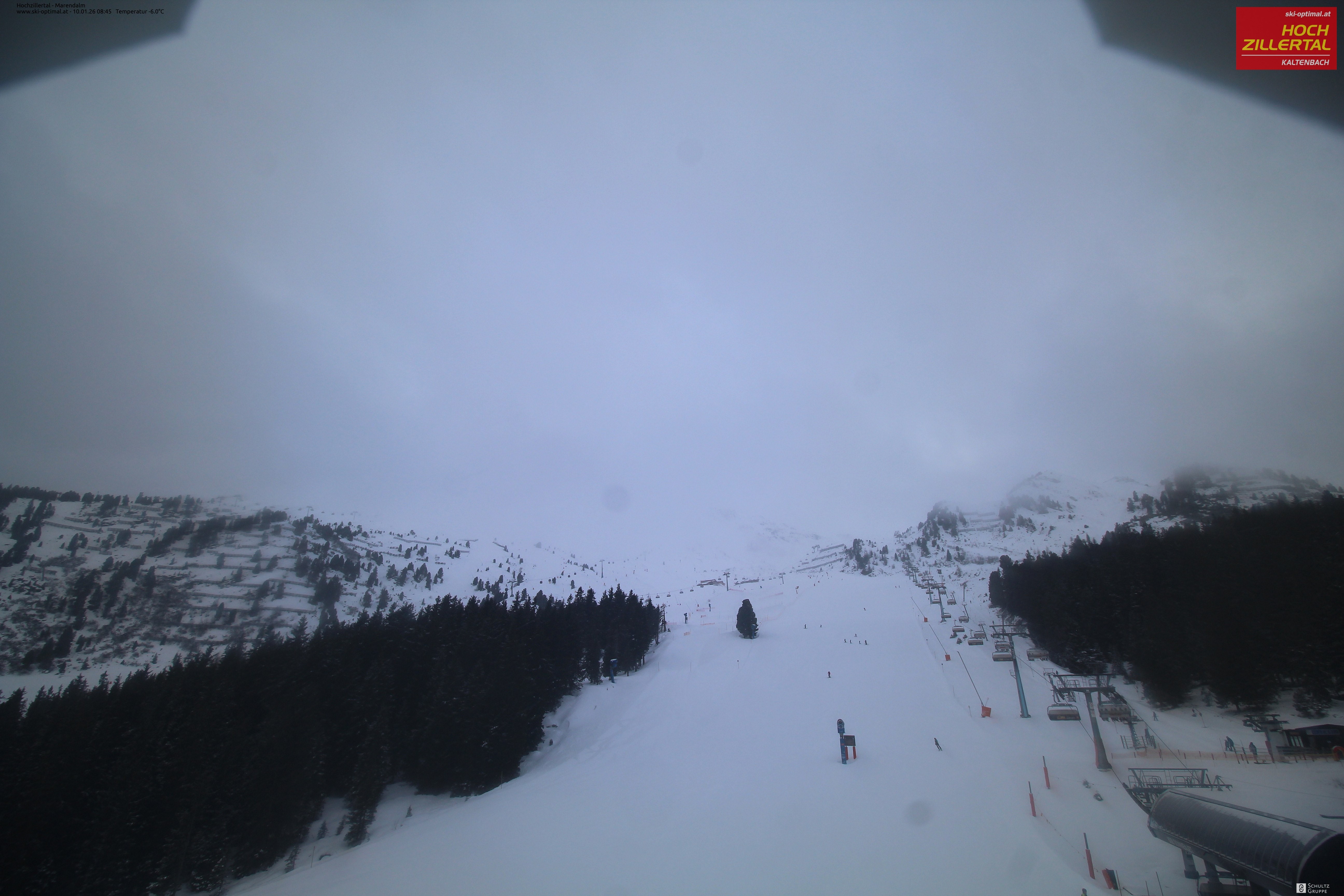 Archived image Webcam Hochzillertal - View from Marendalm