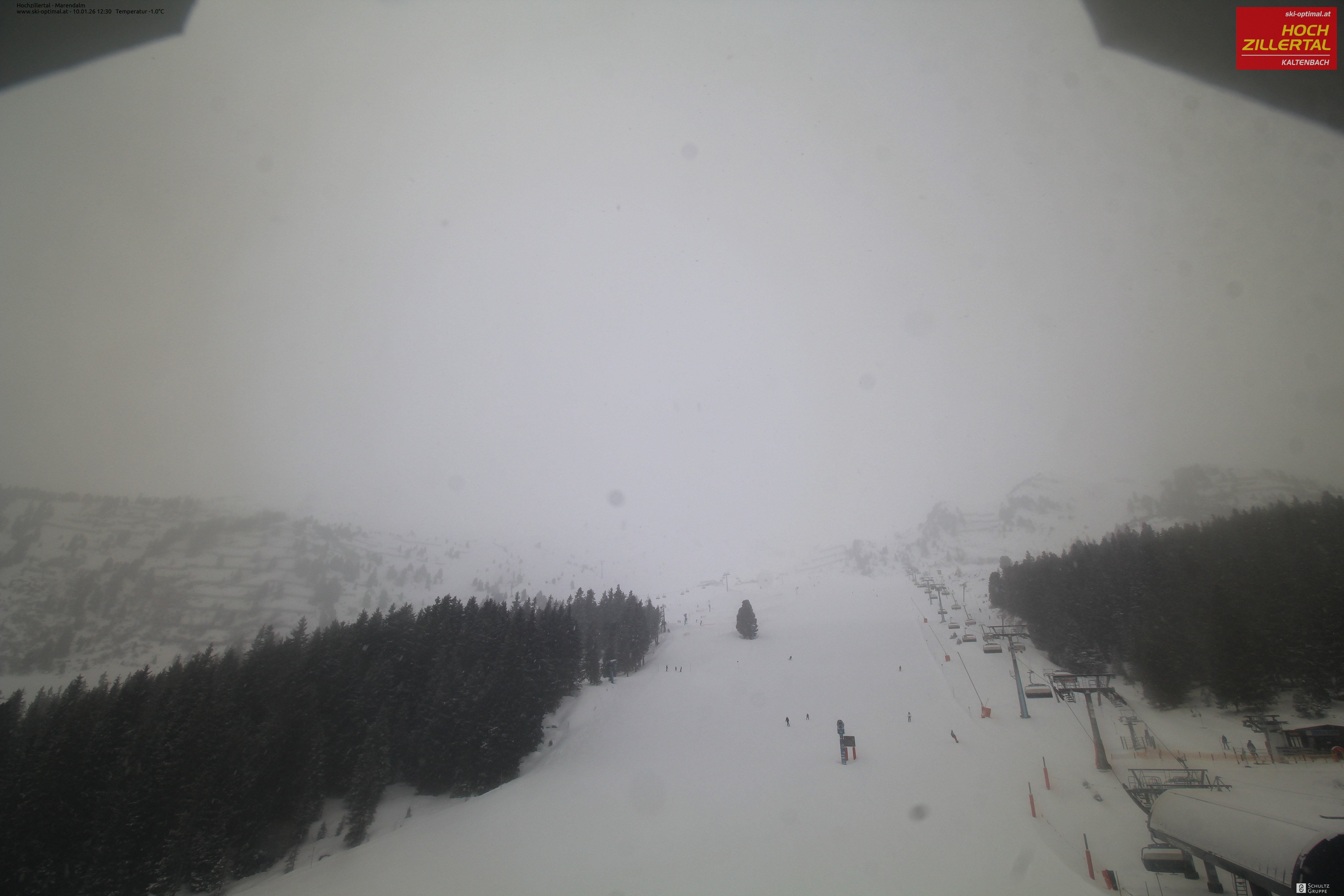 Archived image Webcam Hochzillertal - View from Marendalm