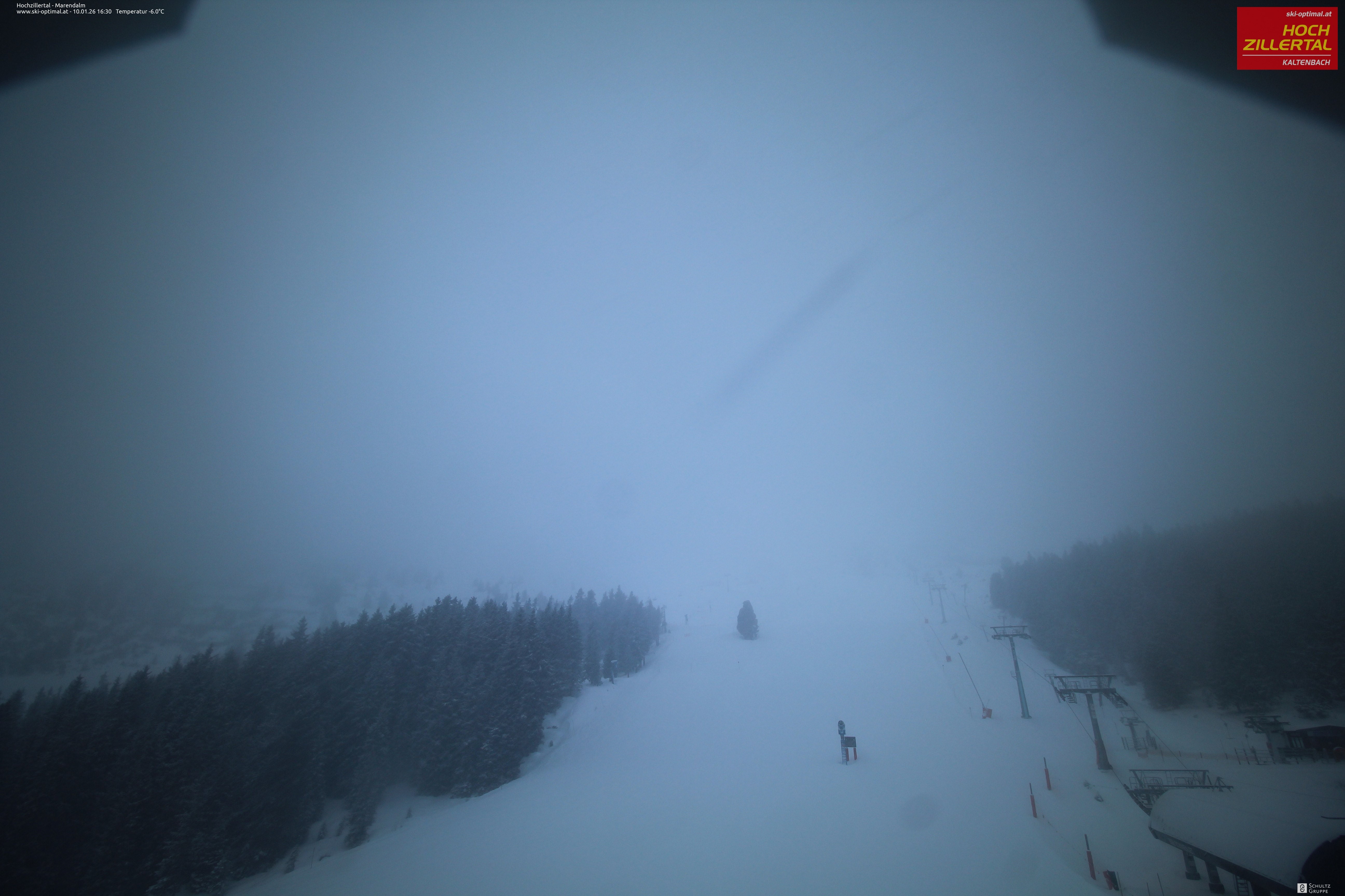 Archiv Foto Webcam Hochzillertal: Ausblick Marendalm