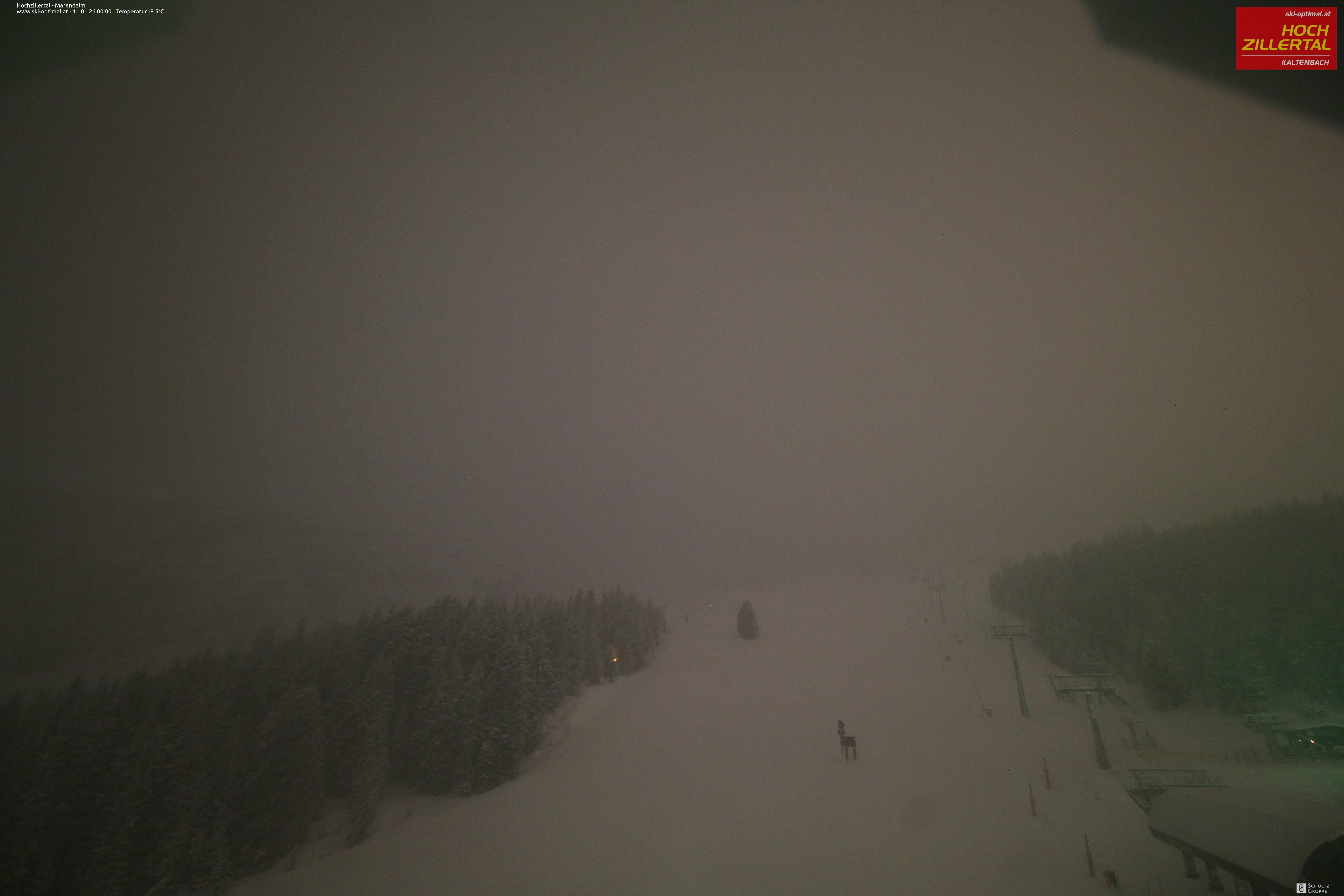 Archiv Foto Webcam Hochzillertal: Ausblick Marendalm