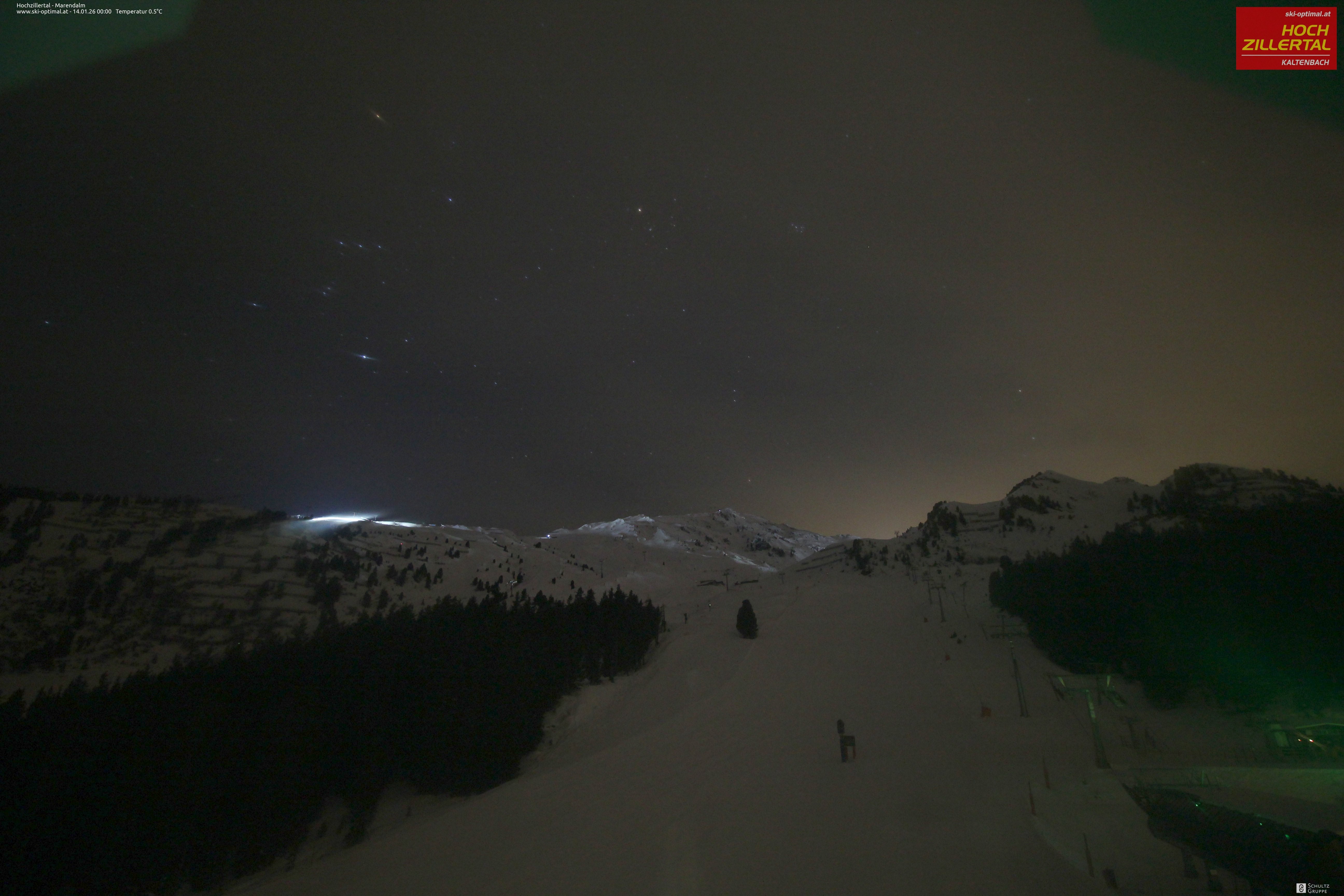 Archiv Foto Webcam Hochzillertal: Ausblick Marendalm
