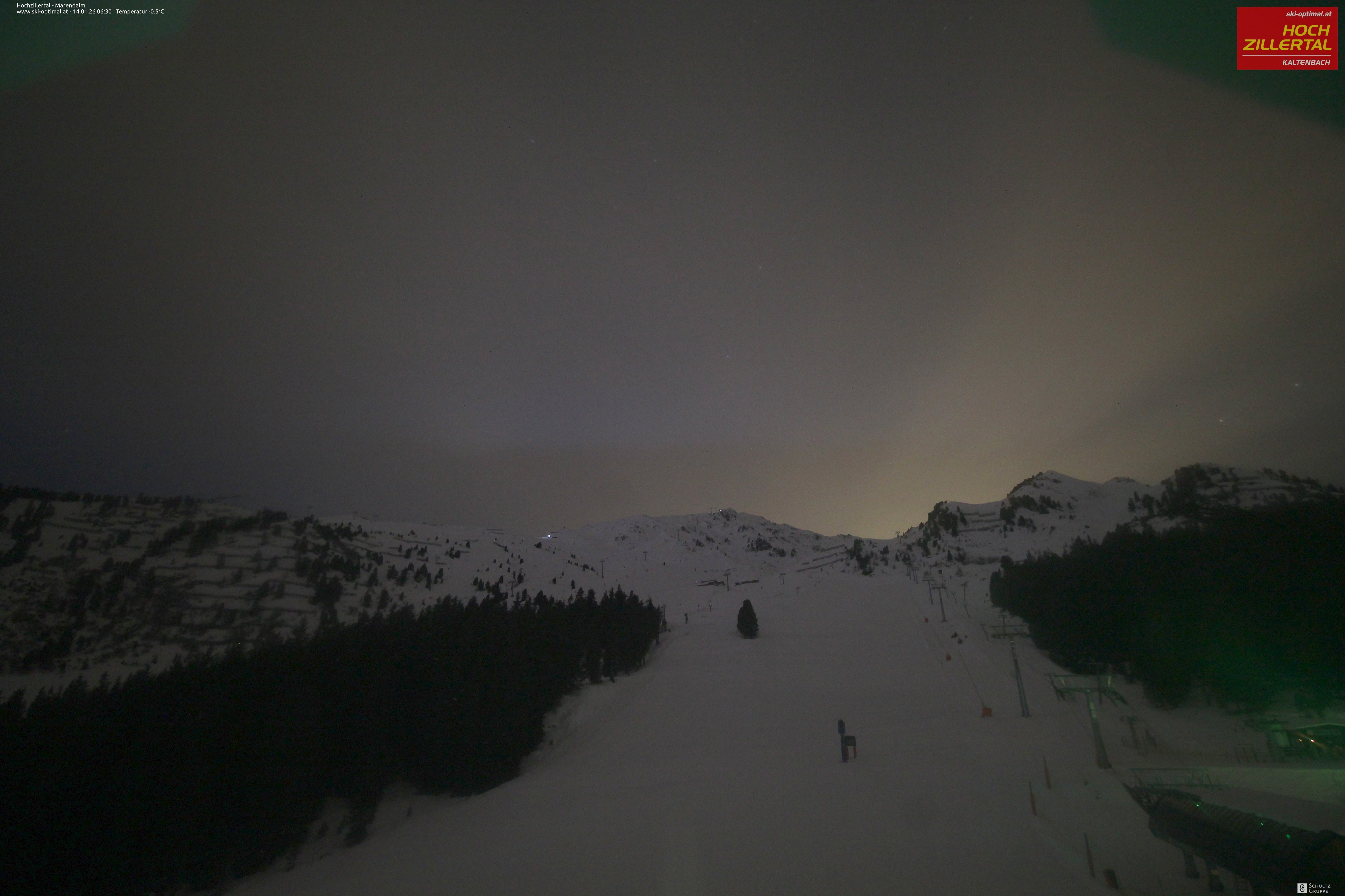 Archiv Foto Webcam Hochzillertal: Ausblick Marendalm
