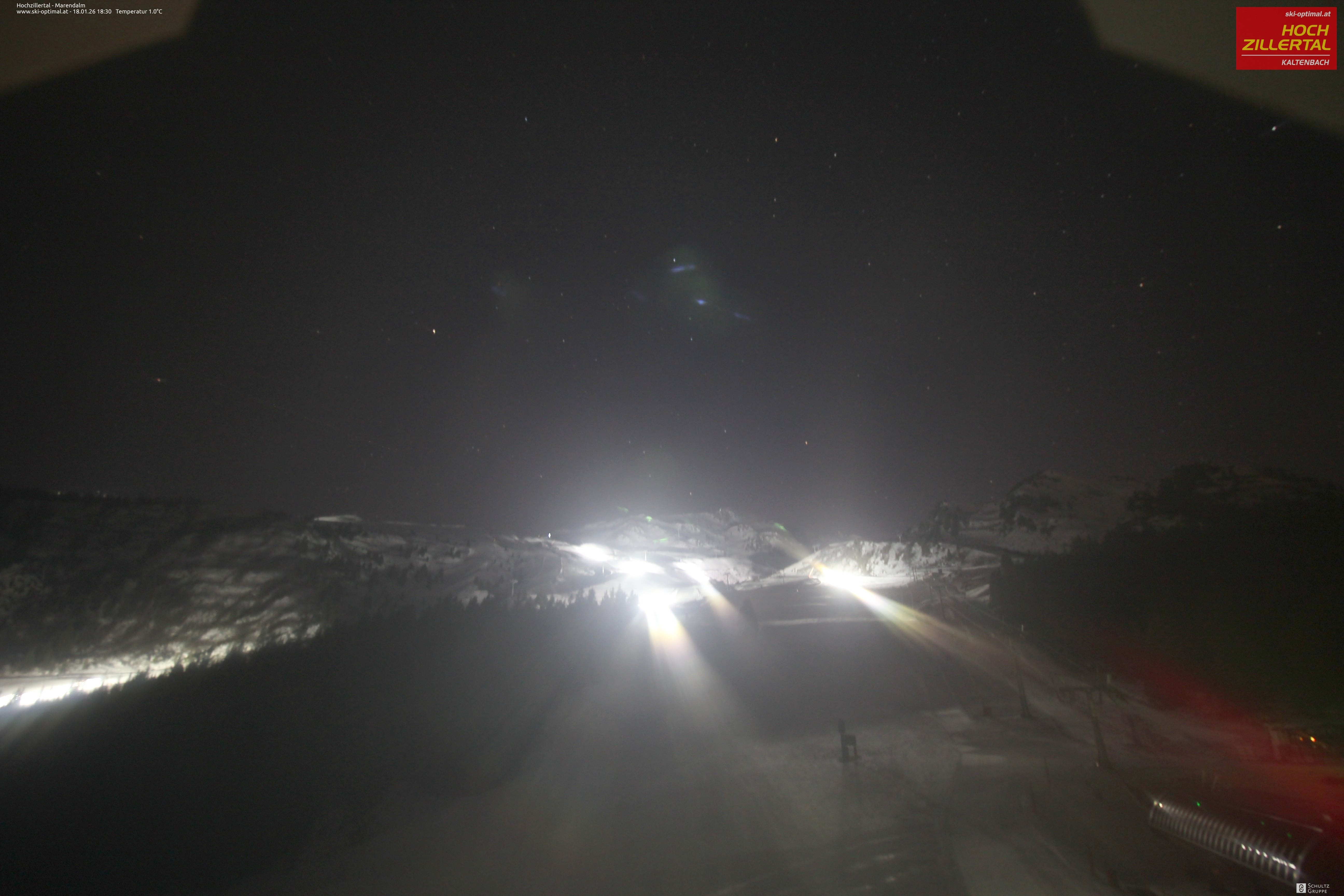 Archiv Foto Webcam Hochzillertal: Ausblick Marendalm