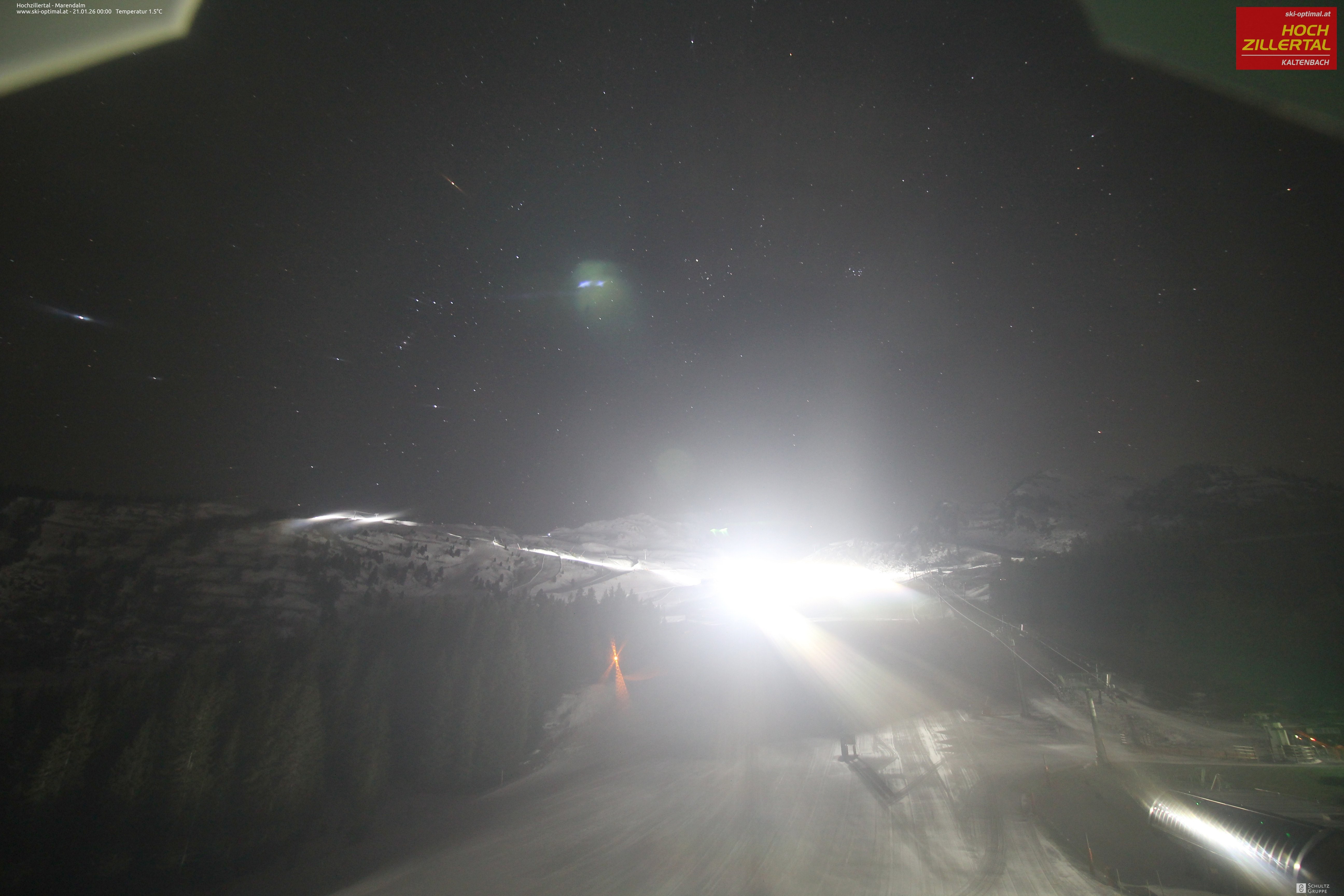 Archiv Foto Webcam Hochzillertal: Ausblick Marendalm