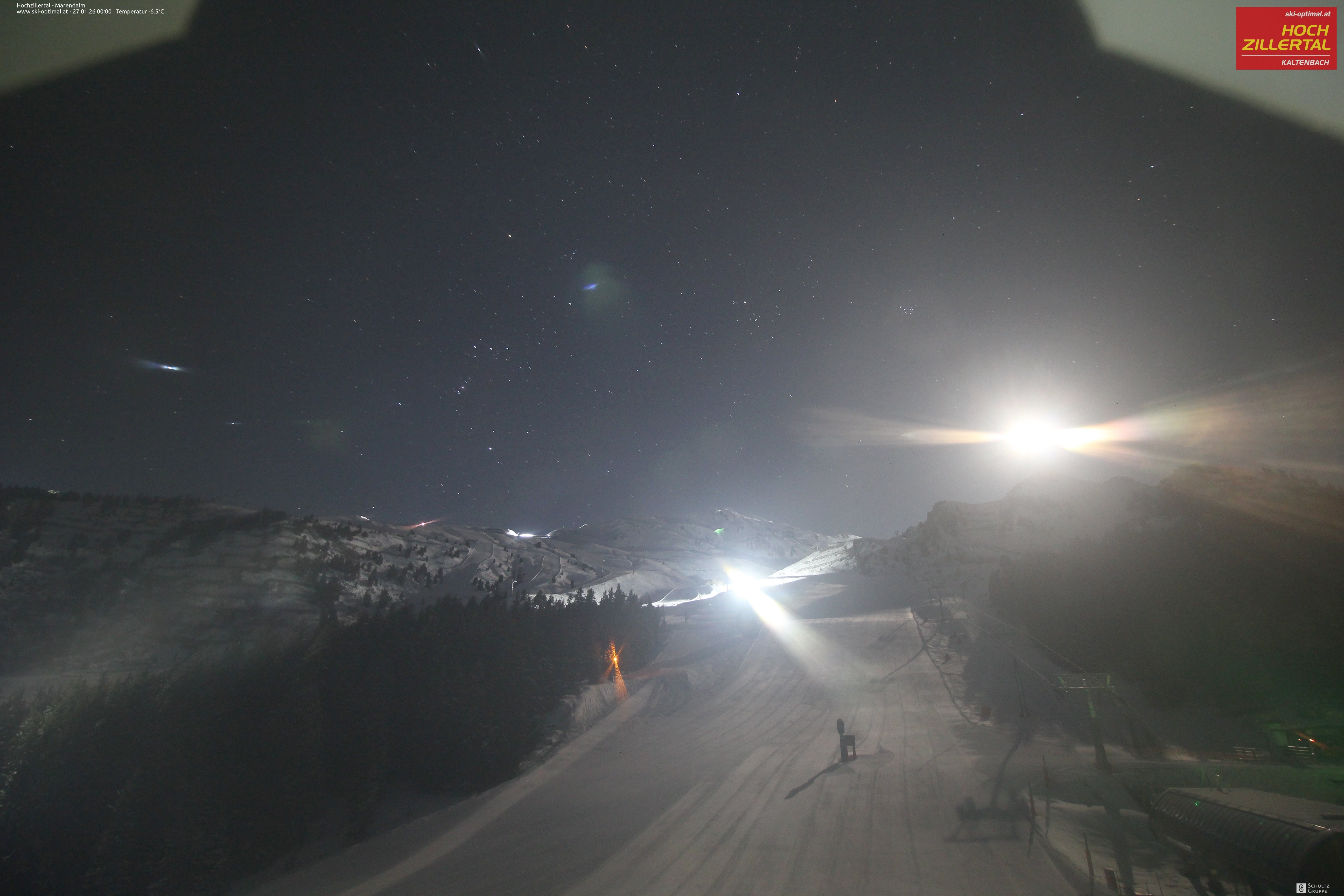 Archiv Foto Webcam Hochzillertal: Ausblick Marendalm