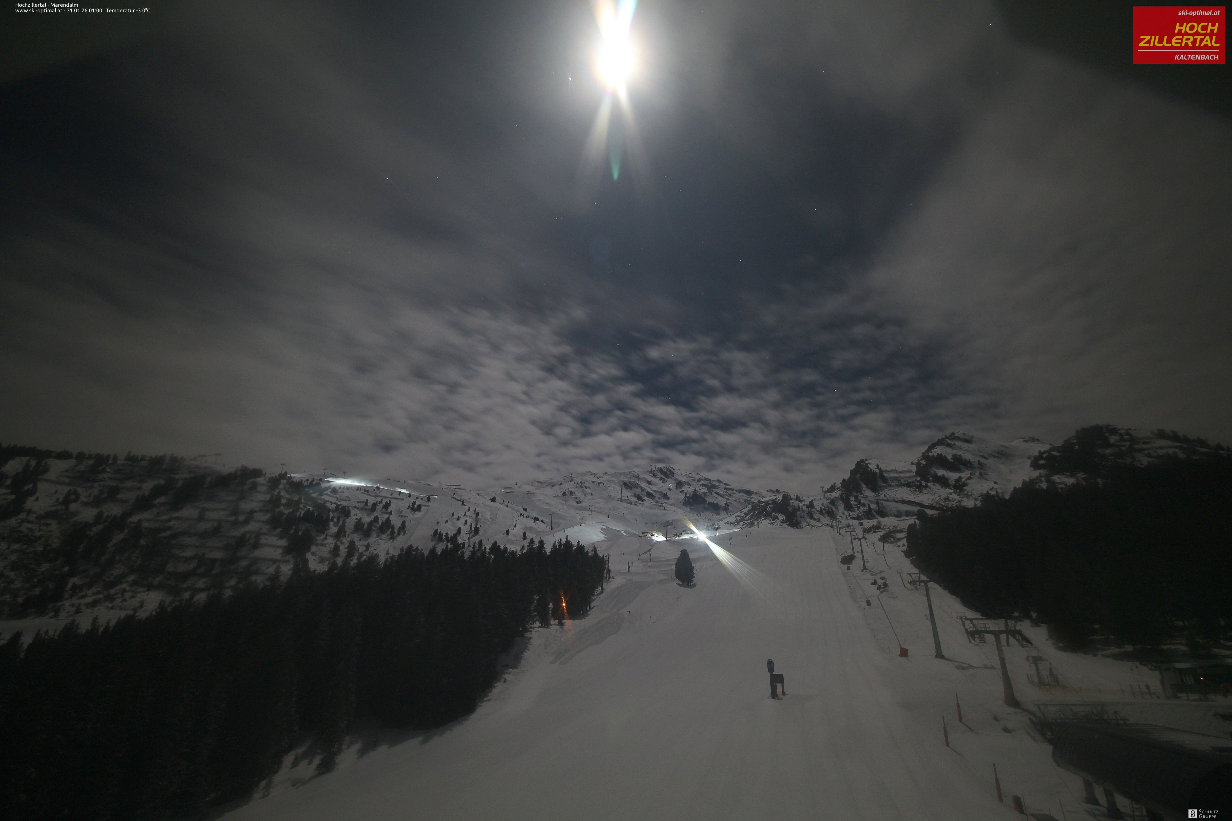 Archiv Foto Webcam Hochzillertal: Ausblick Marendalm