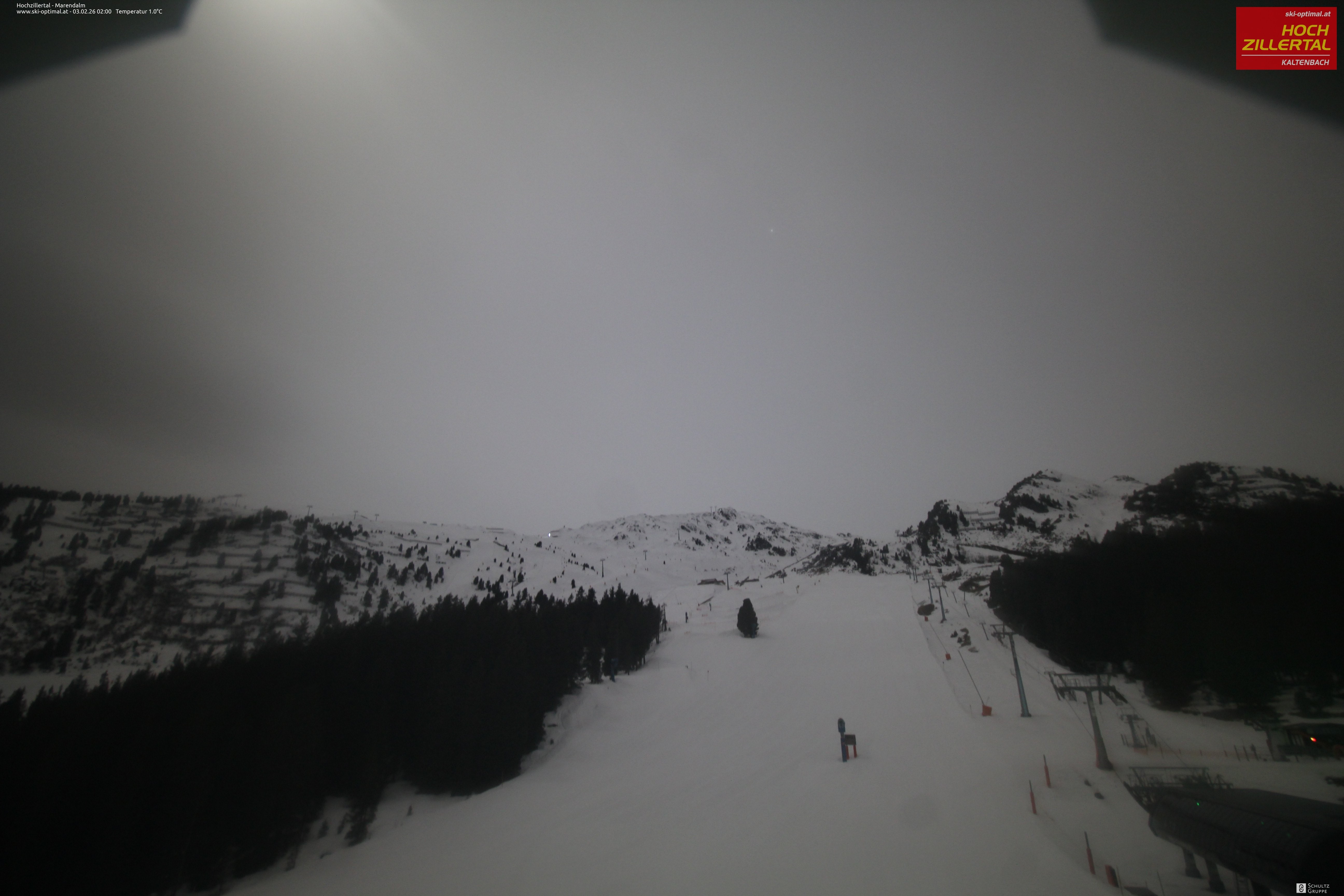 Archived image Webcam Hochzillertal - View from Marendalm