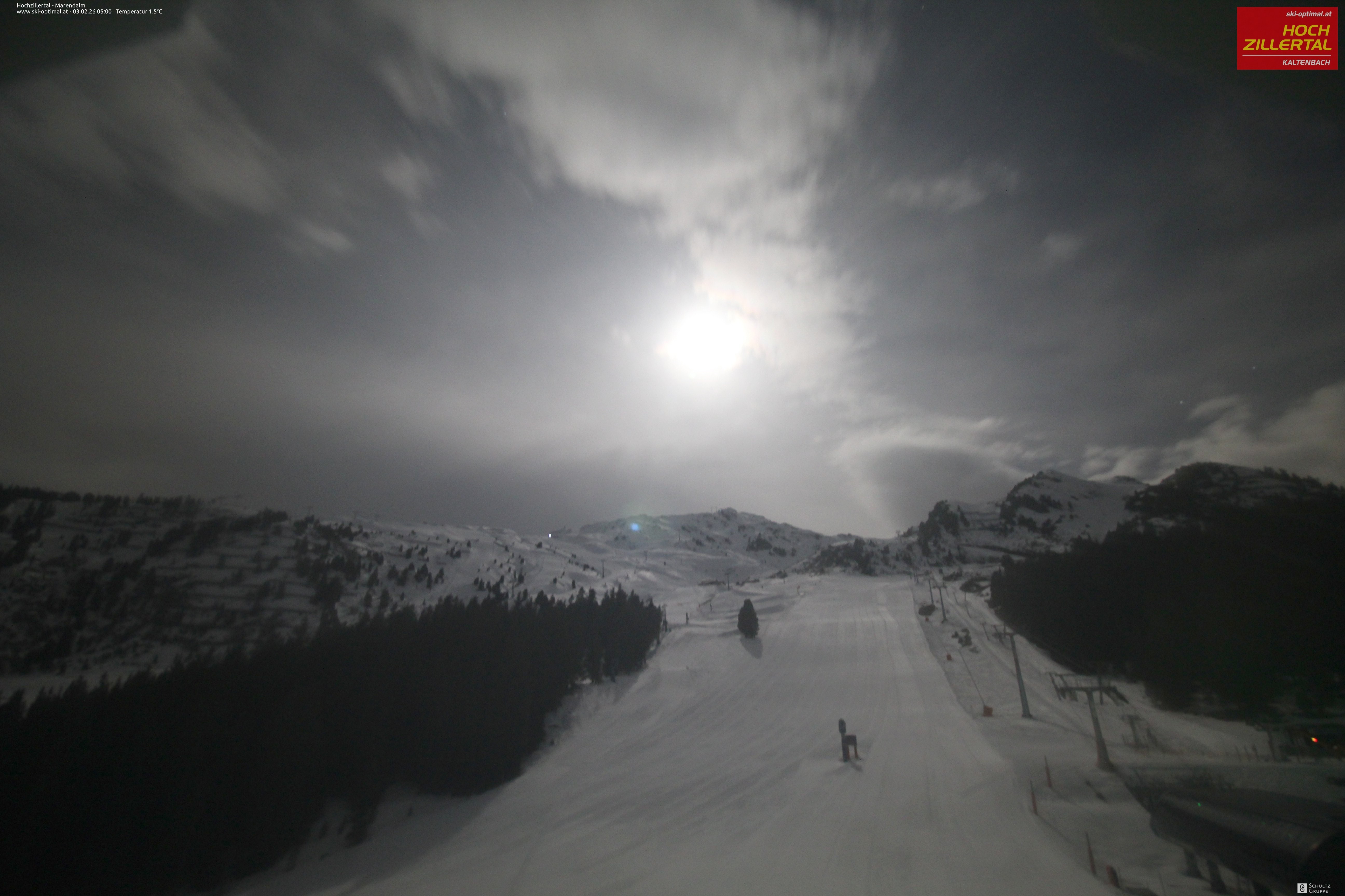 Archived image Webcam Hochzillertal - View from Marendalm