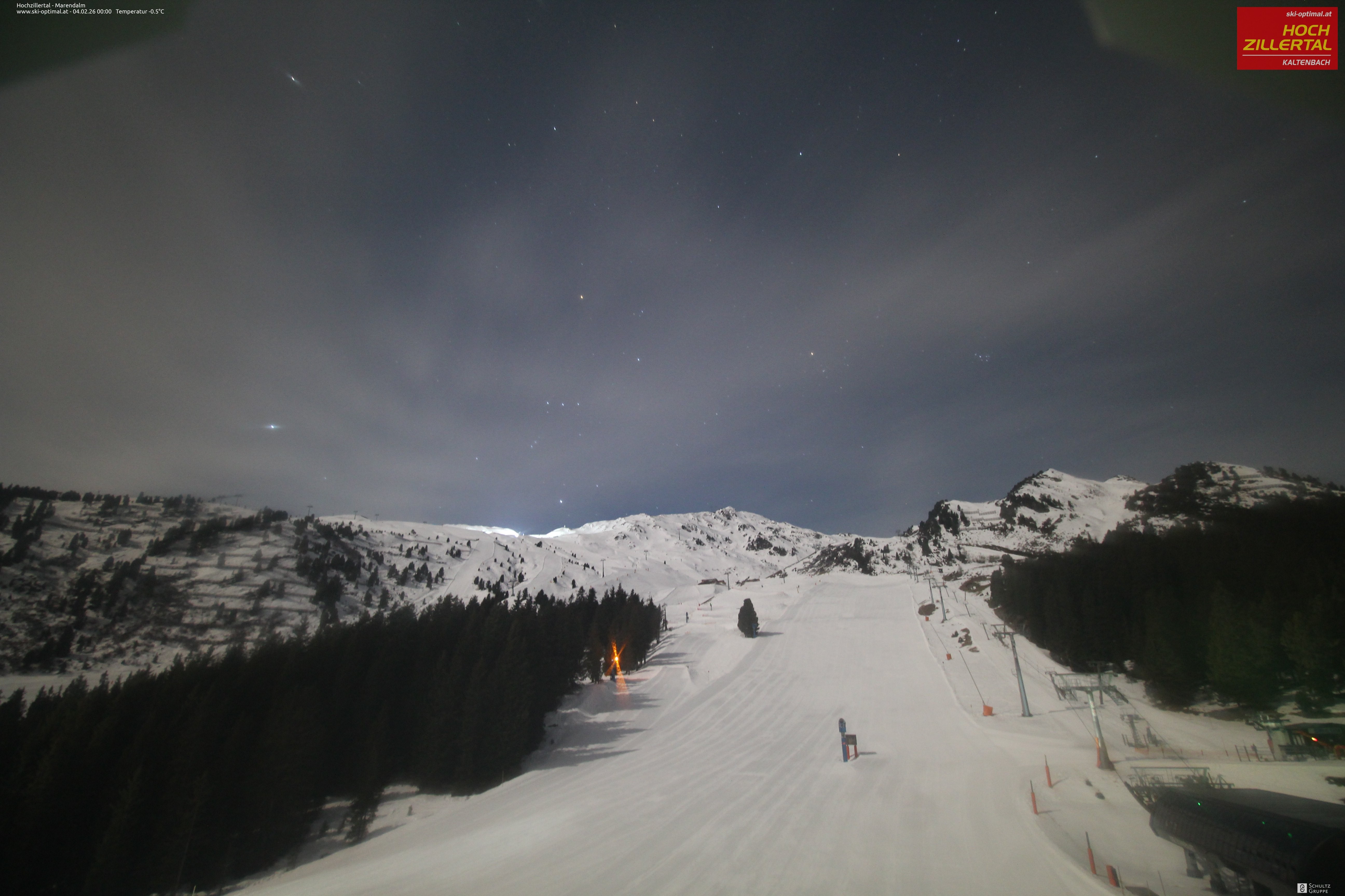 Archiv Foto Webcam Hochzillertal: Ausblick Marendalm