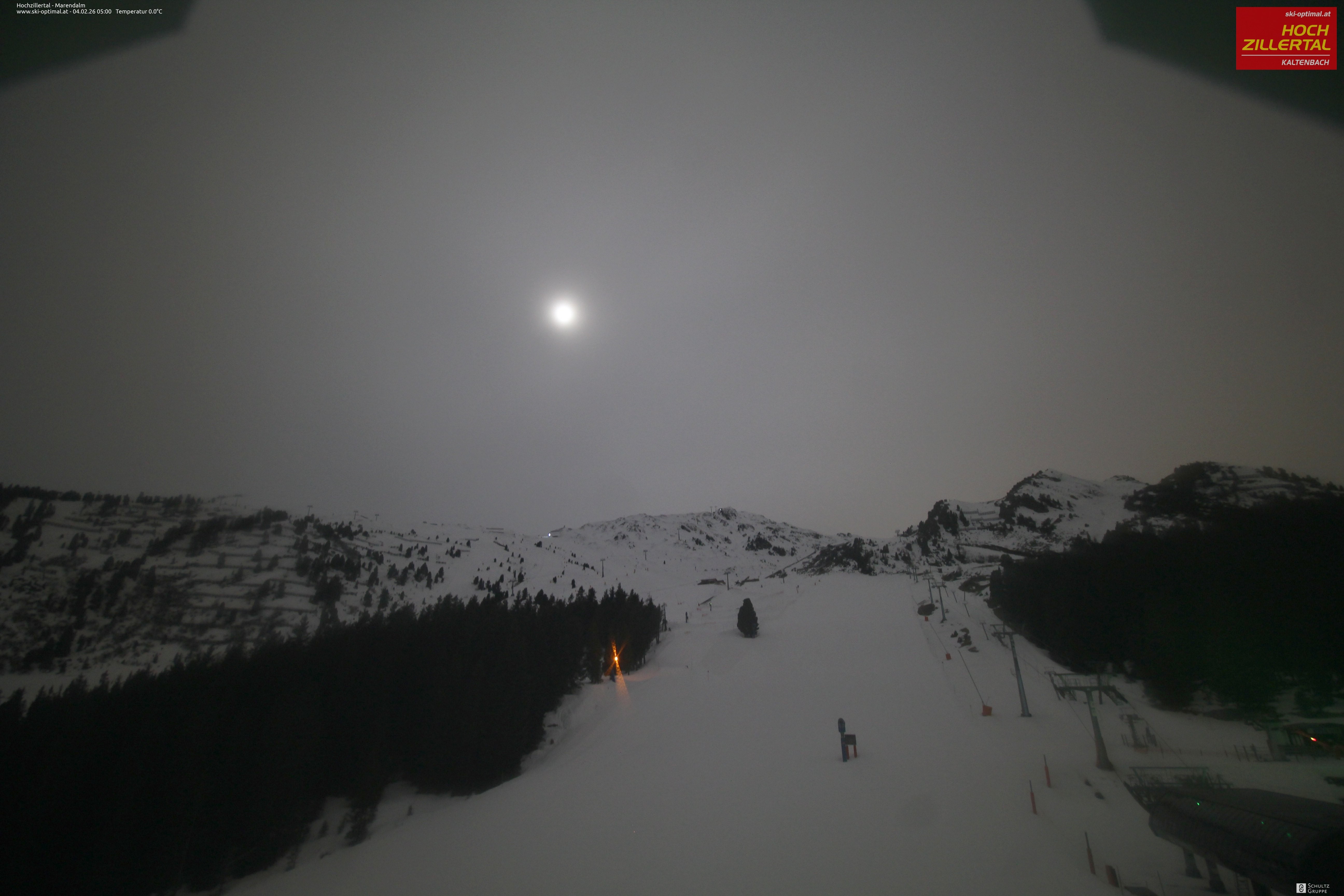 Archiv Foto Webcam Hochzillertal: Ausblick Marendalm