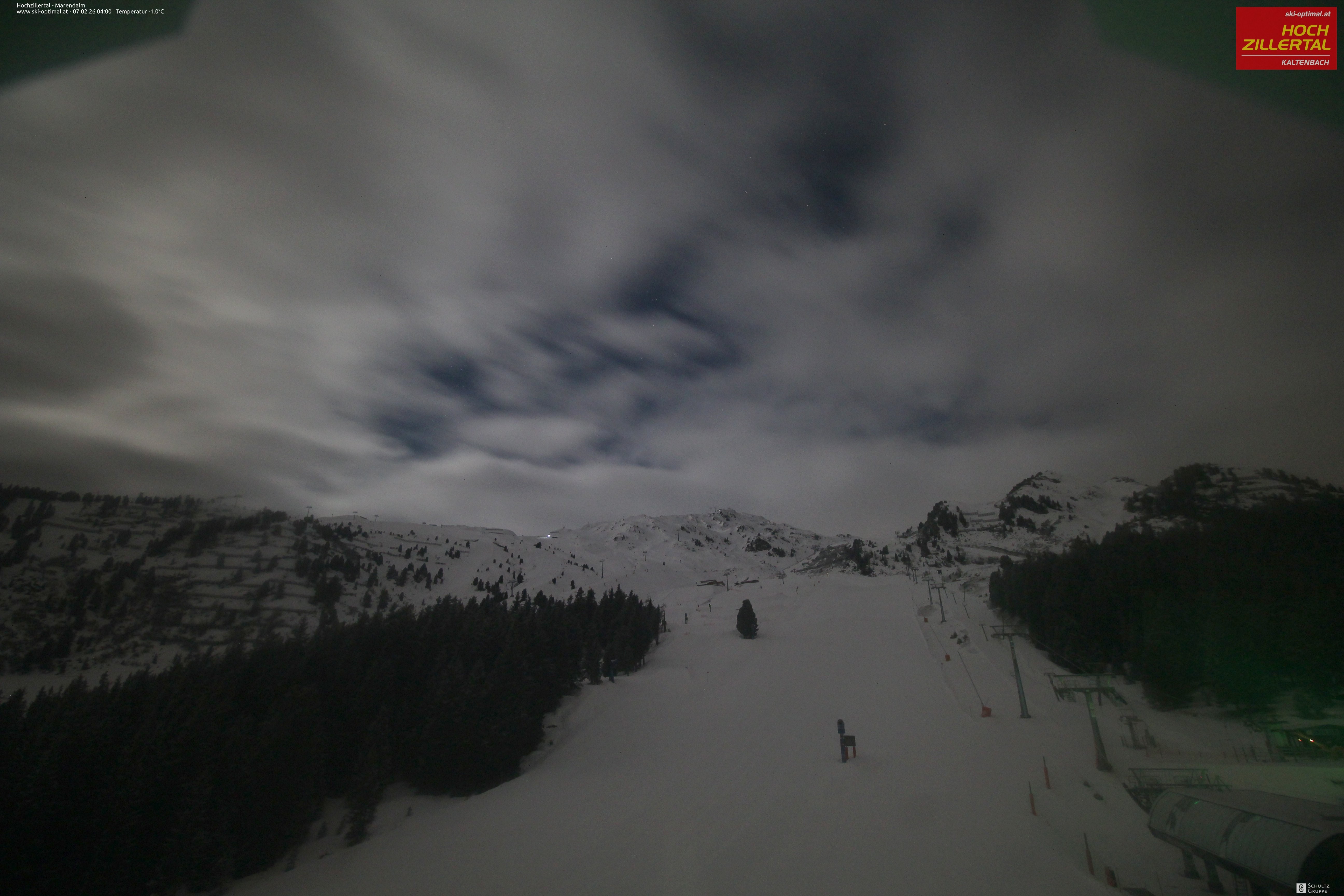 Archiv Foto Webcam Hochzillertal: Ausblick Marendalm