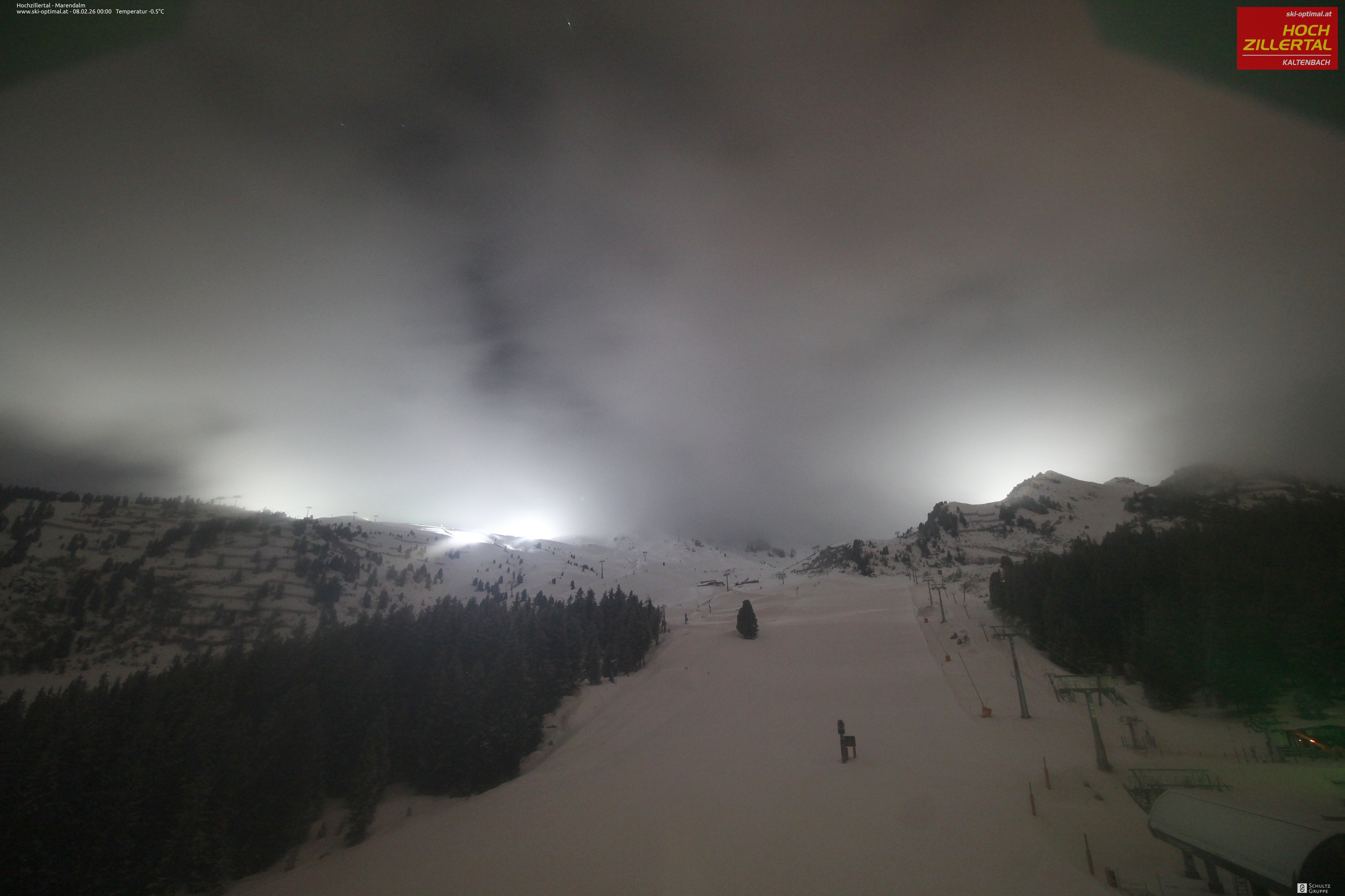 Archiv Foto Webcam Hochzillertal: Ausblick Marendalm