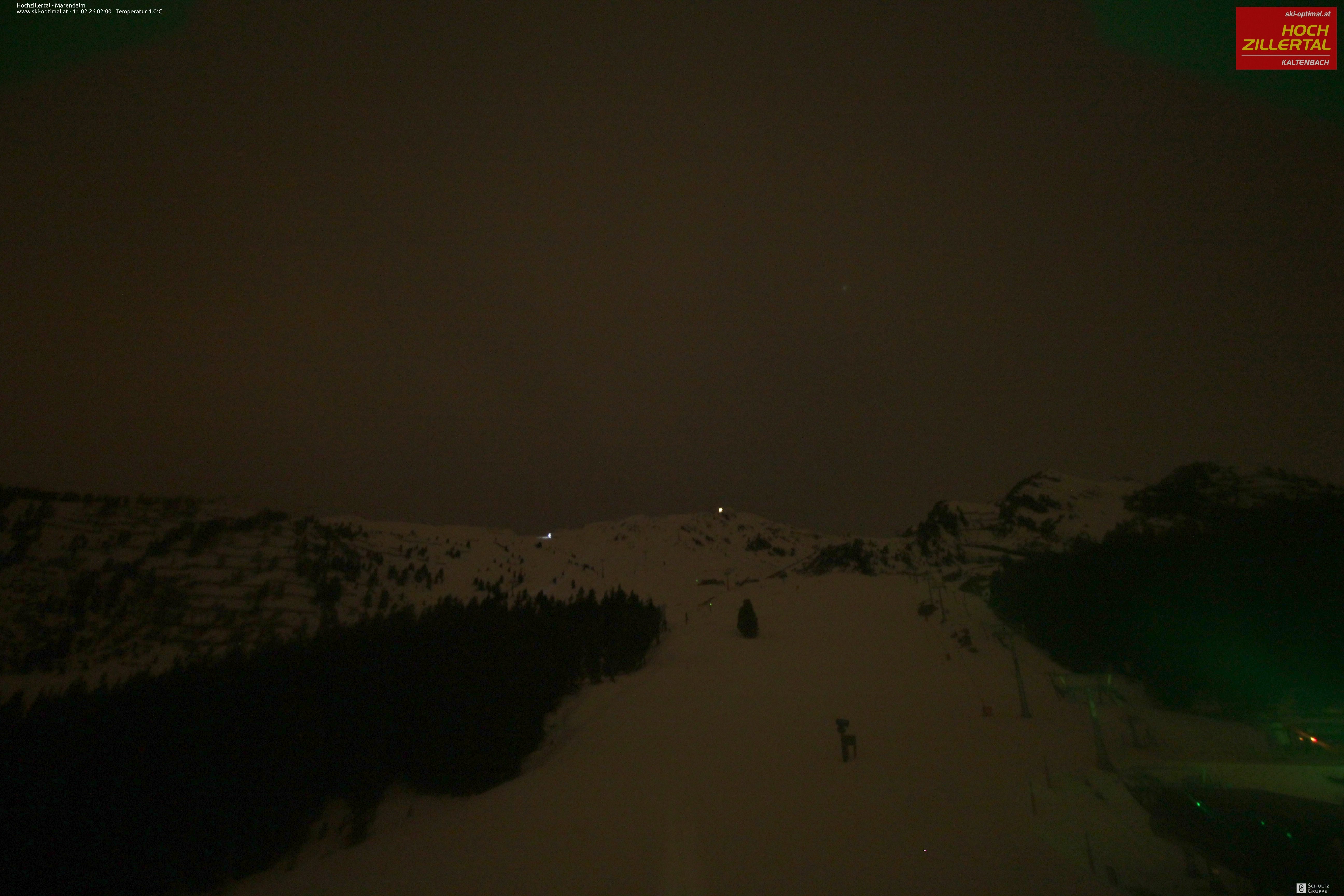 Archiv Foto Webcam Hochzillertal: Ausblick Marendalm