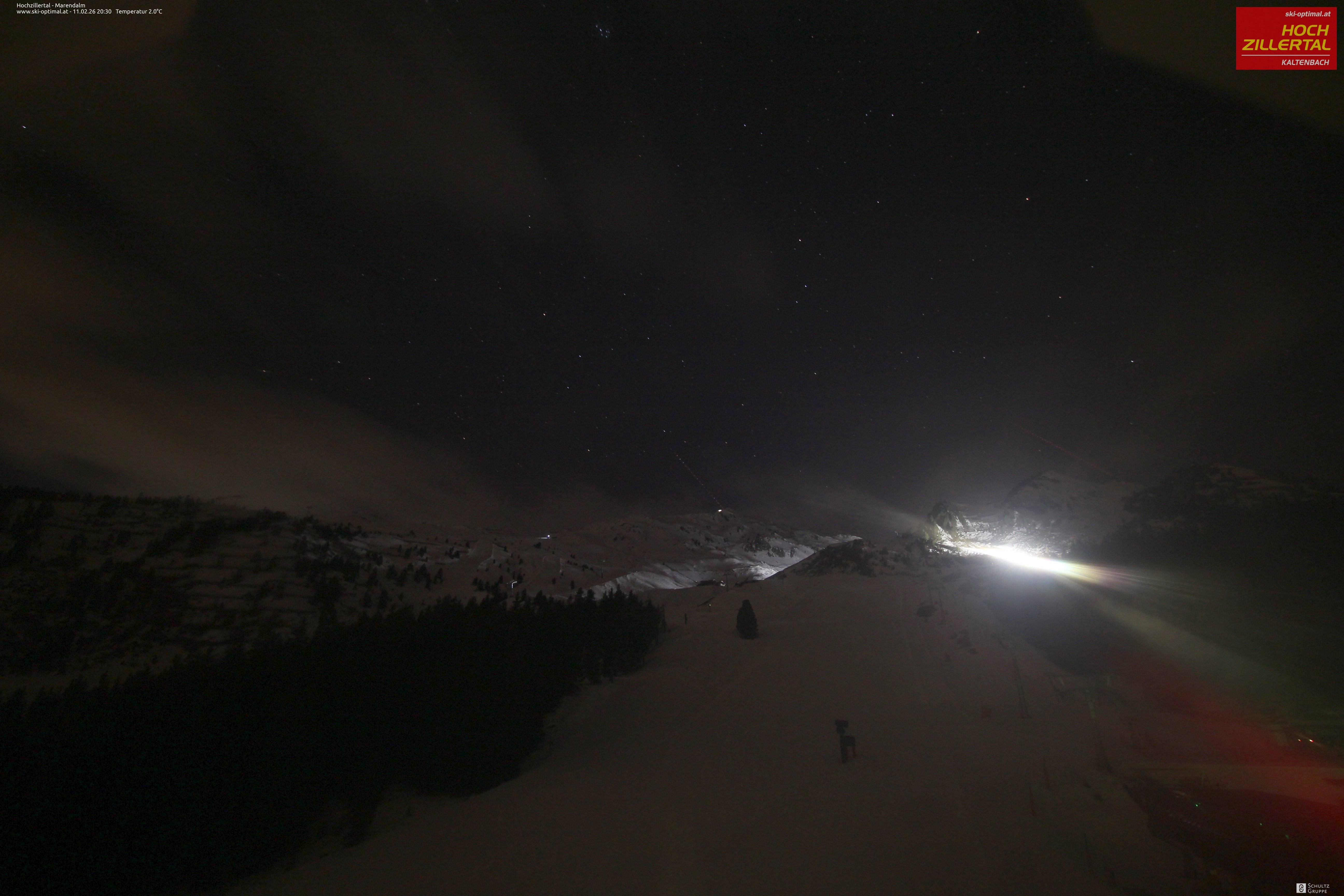 Archiv Foto Webcam Hochzillertal: Ausblick Marendalm