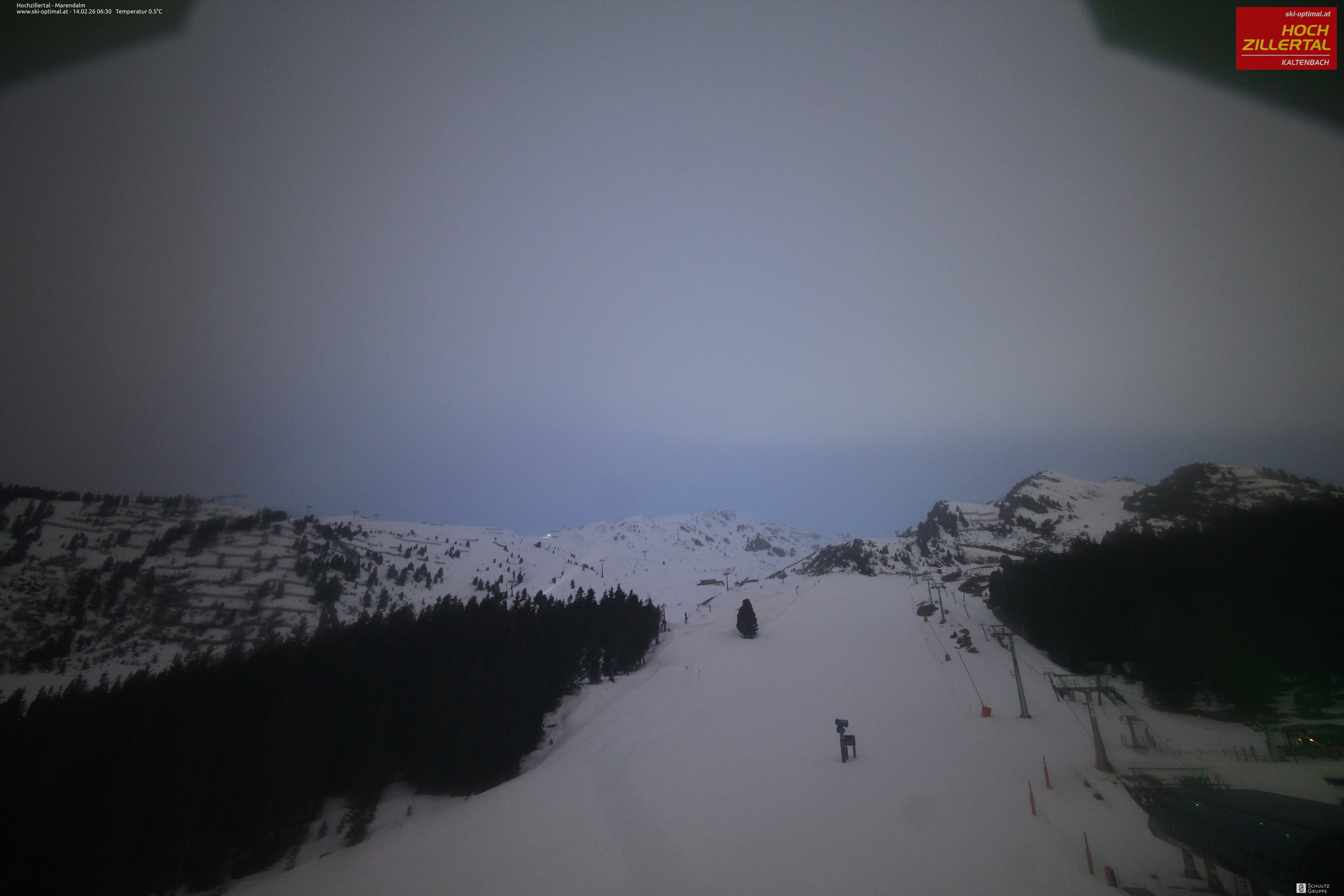 Archived image Webcam Hochzillertal - View from Marendalm