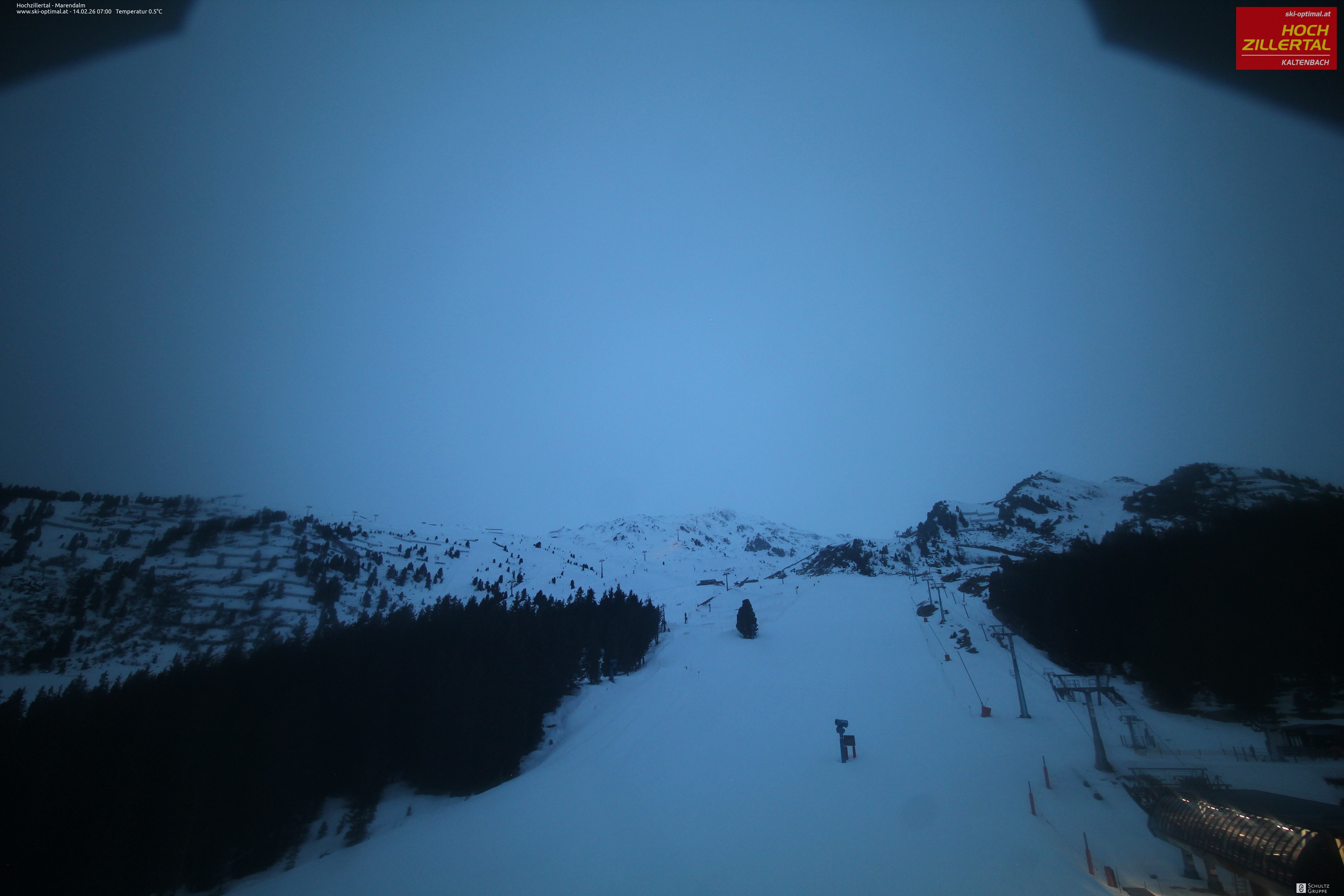 Archived image Webcam Hochzillertal - View from Marendalm