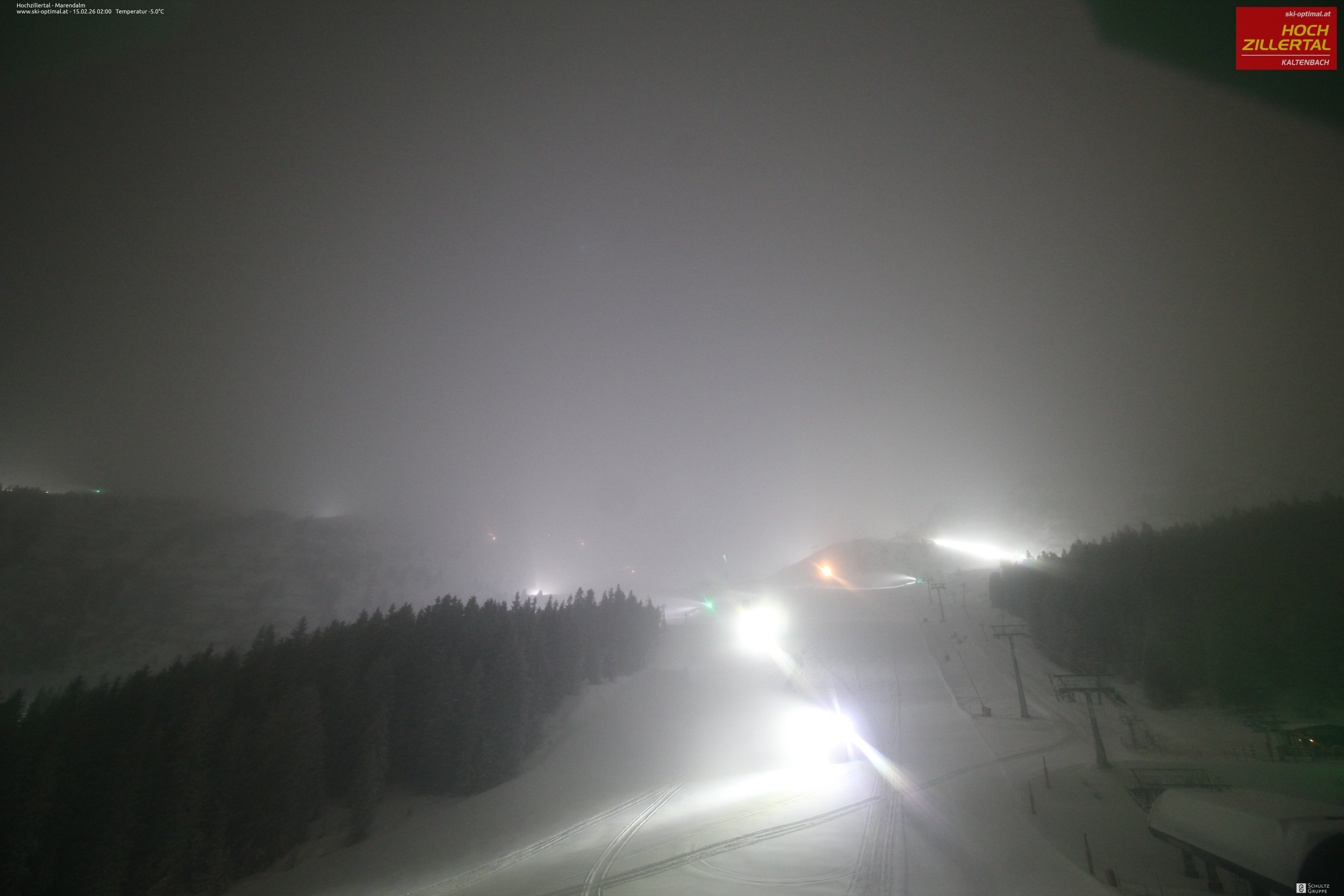 Archiv Foto Webcam Hochzillertal: Ausblick Marendalm