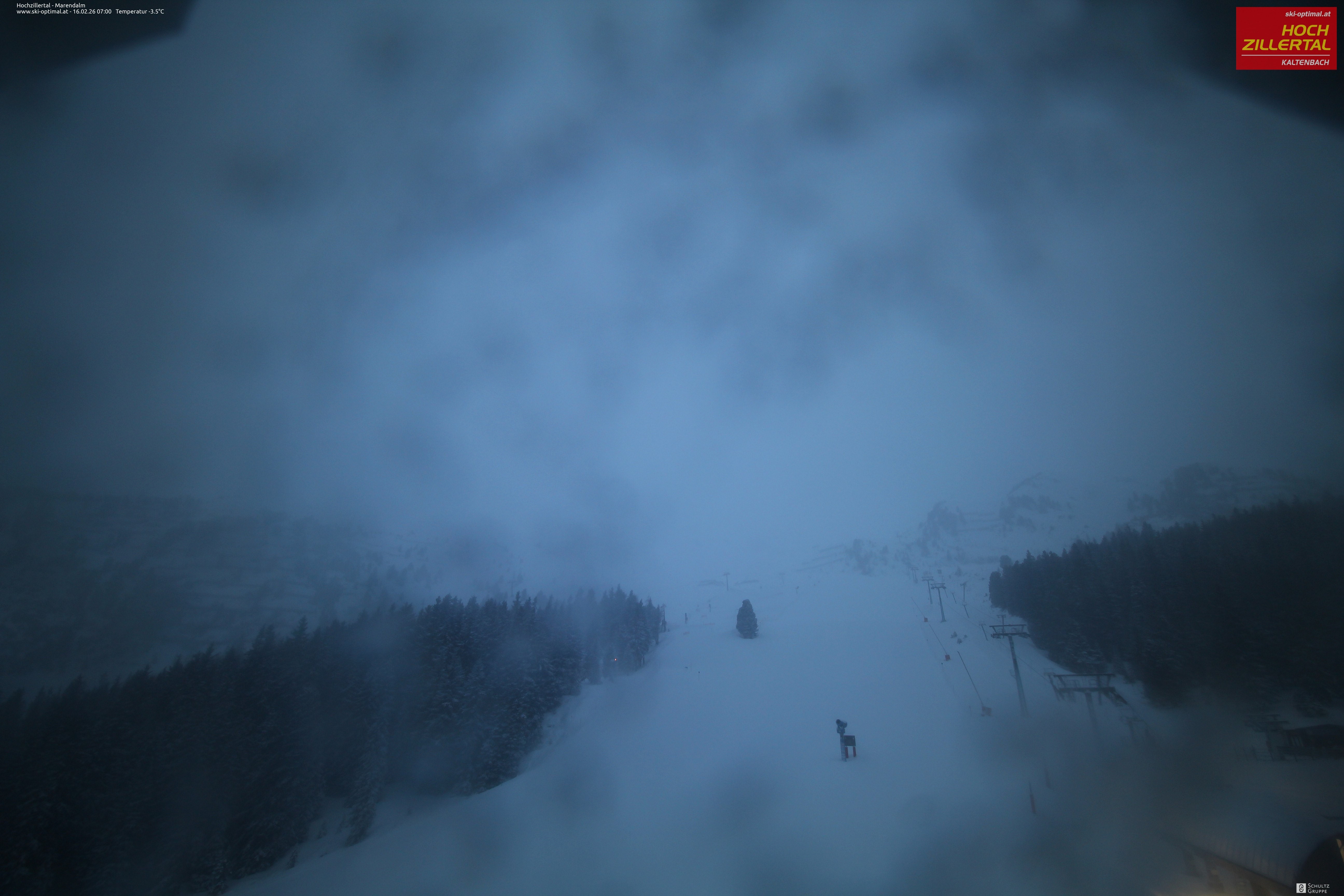 Archiv Foto Webcam Hochzillertal: Ausblick Marendalm