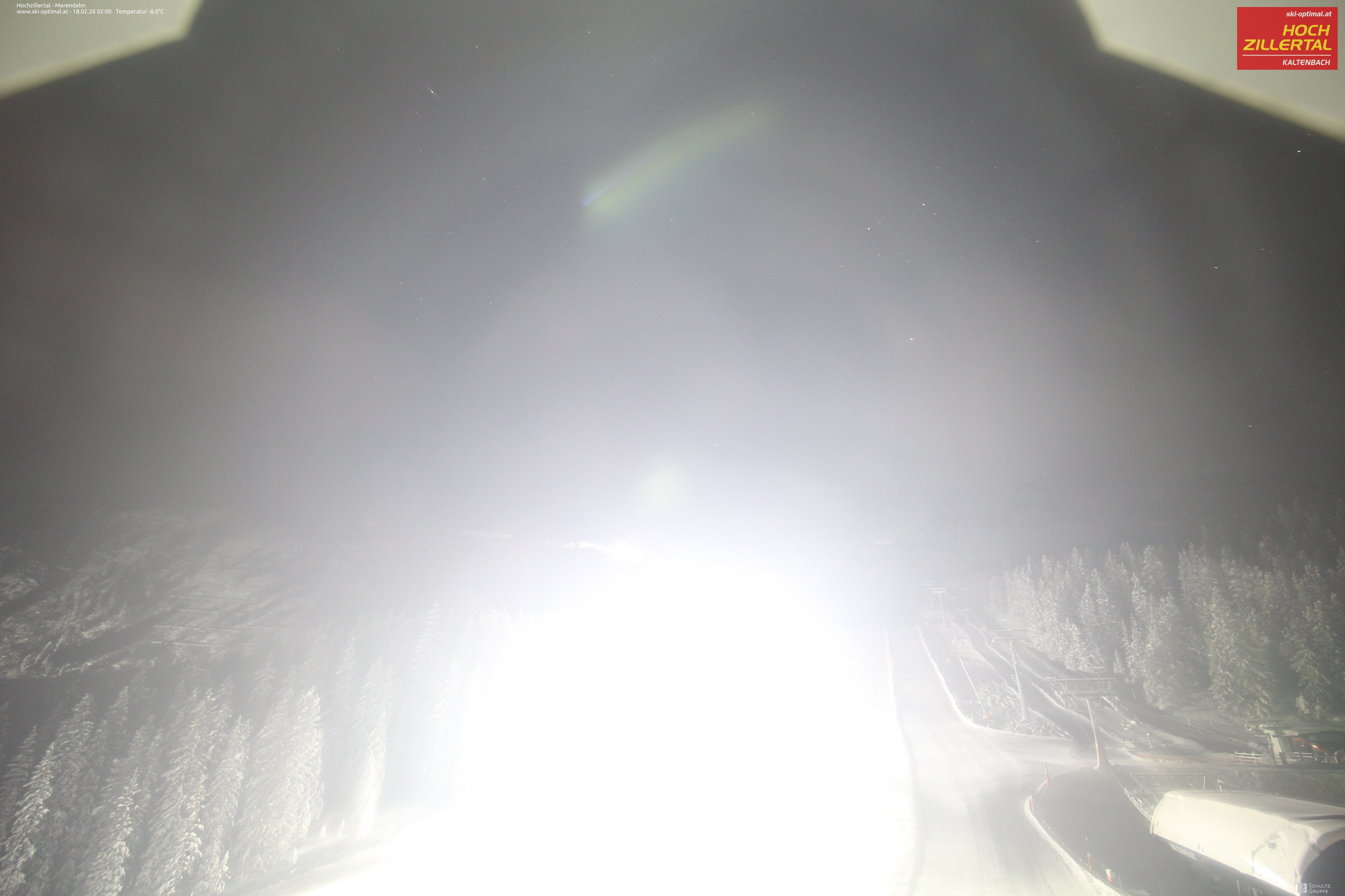 Archiv Foto Webcam Hochzillertal: Ausblick Marendalm