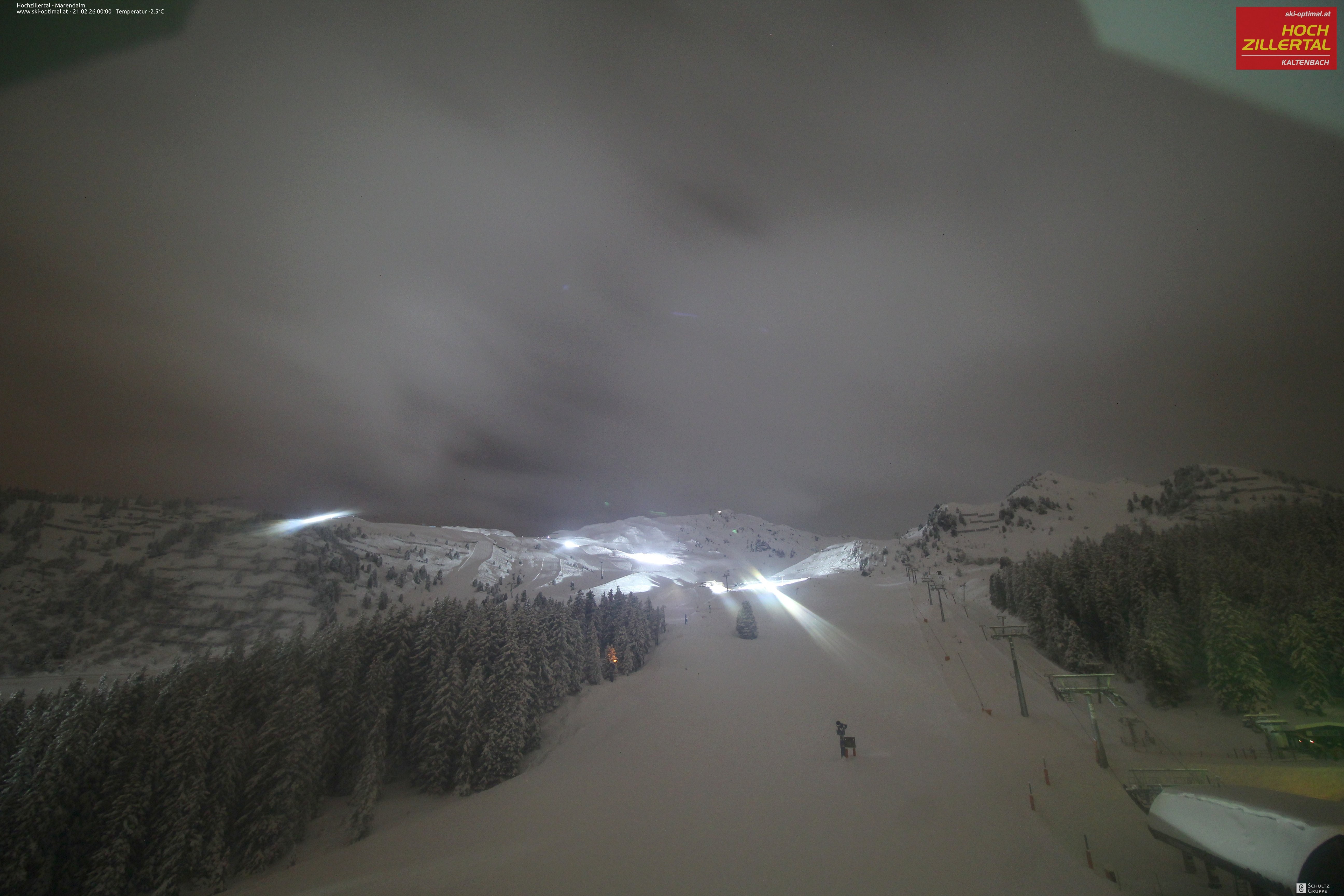 Archiv Foto Webcam Hochzillertal: Ausblick Marendalm