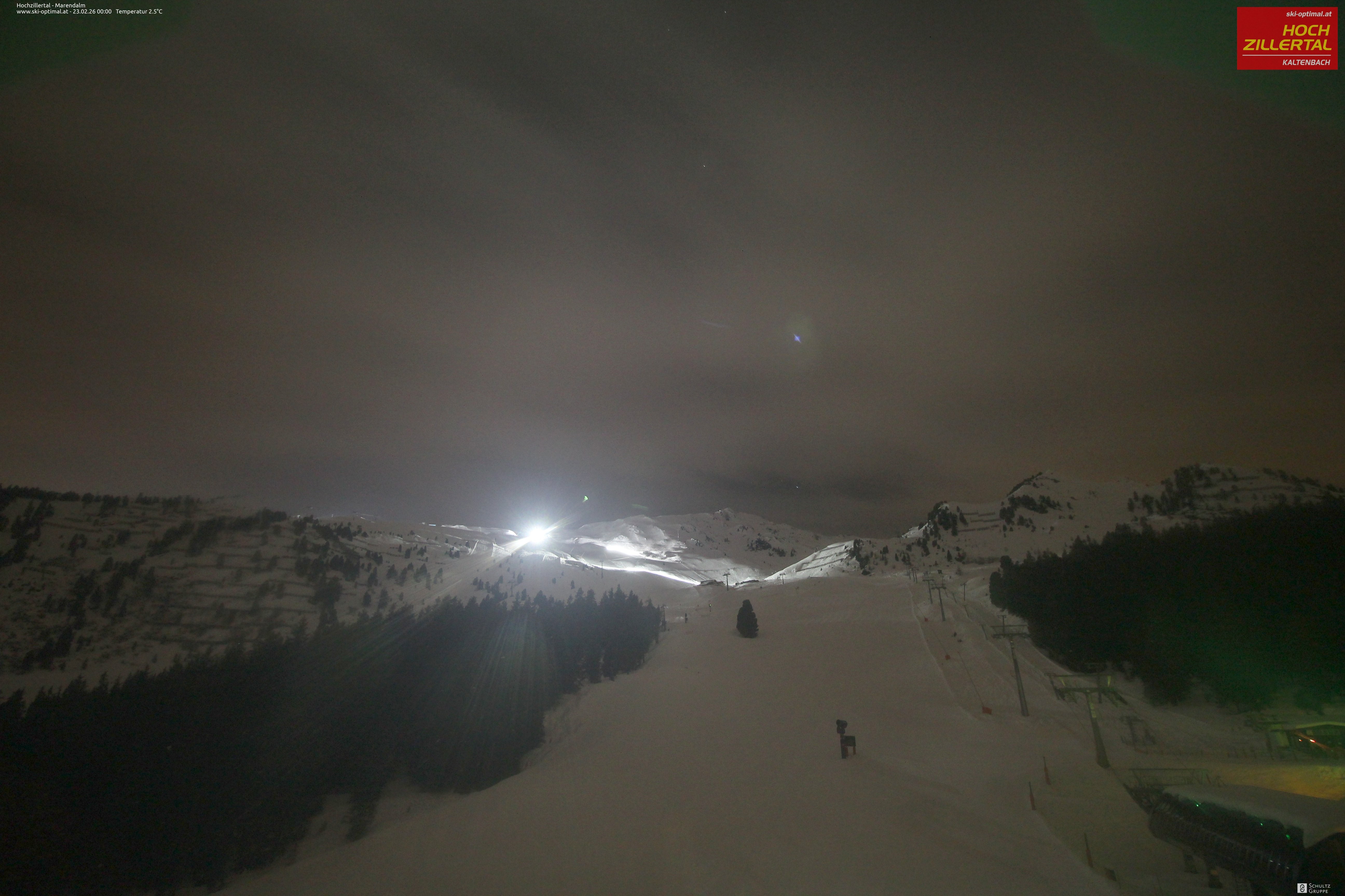Archiv Foto Webcam Hochzillertal: Ausblick Marendalm