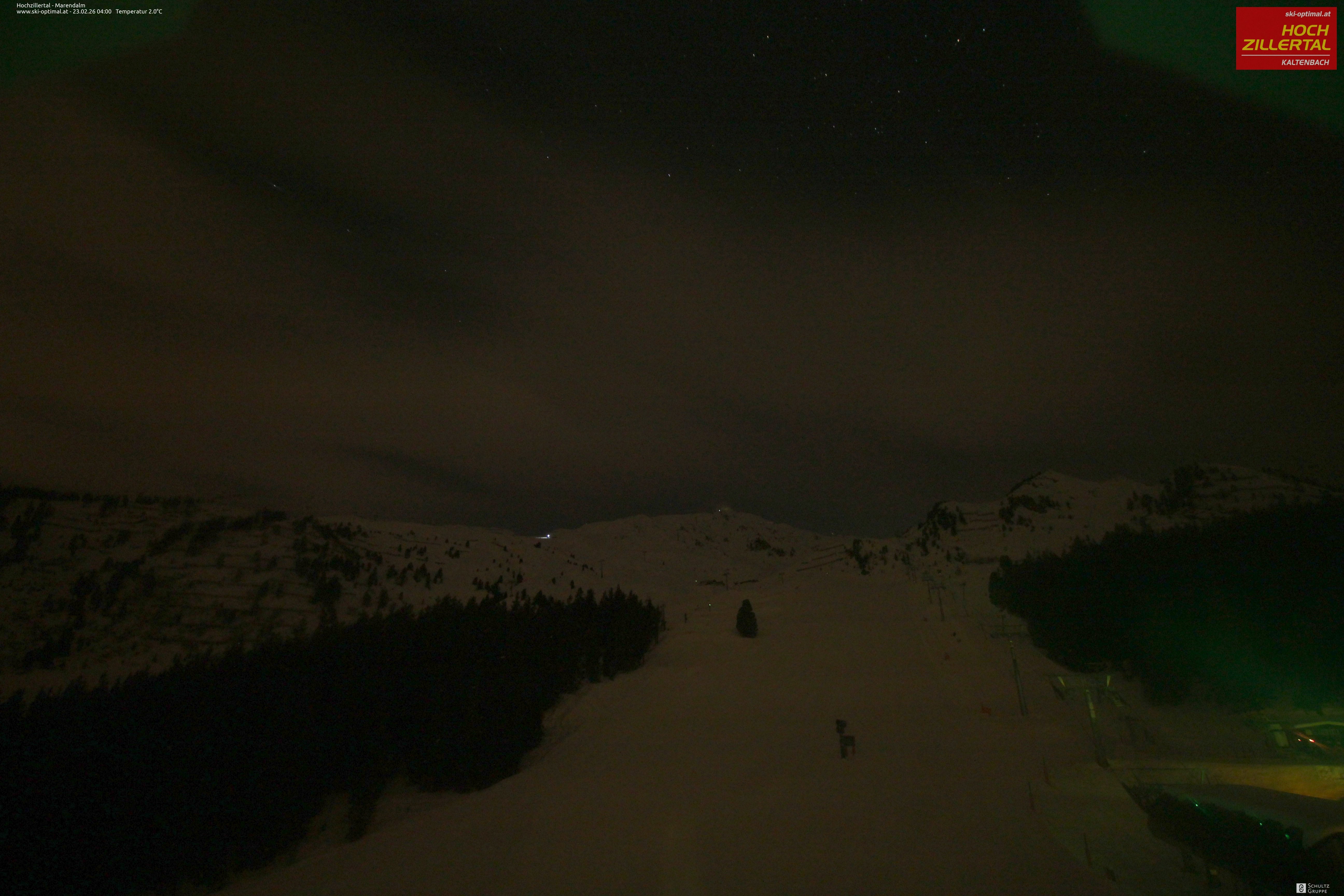 Archiv Foto Webcam Hochzillertal: Ausblick Marendalm