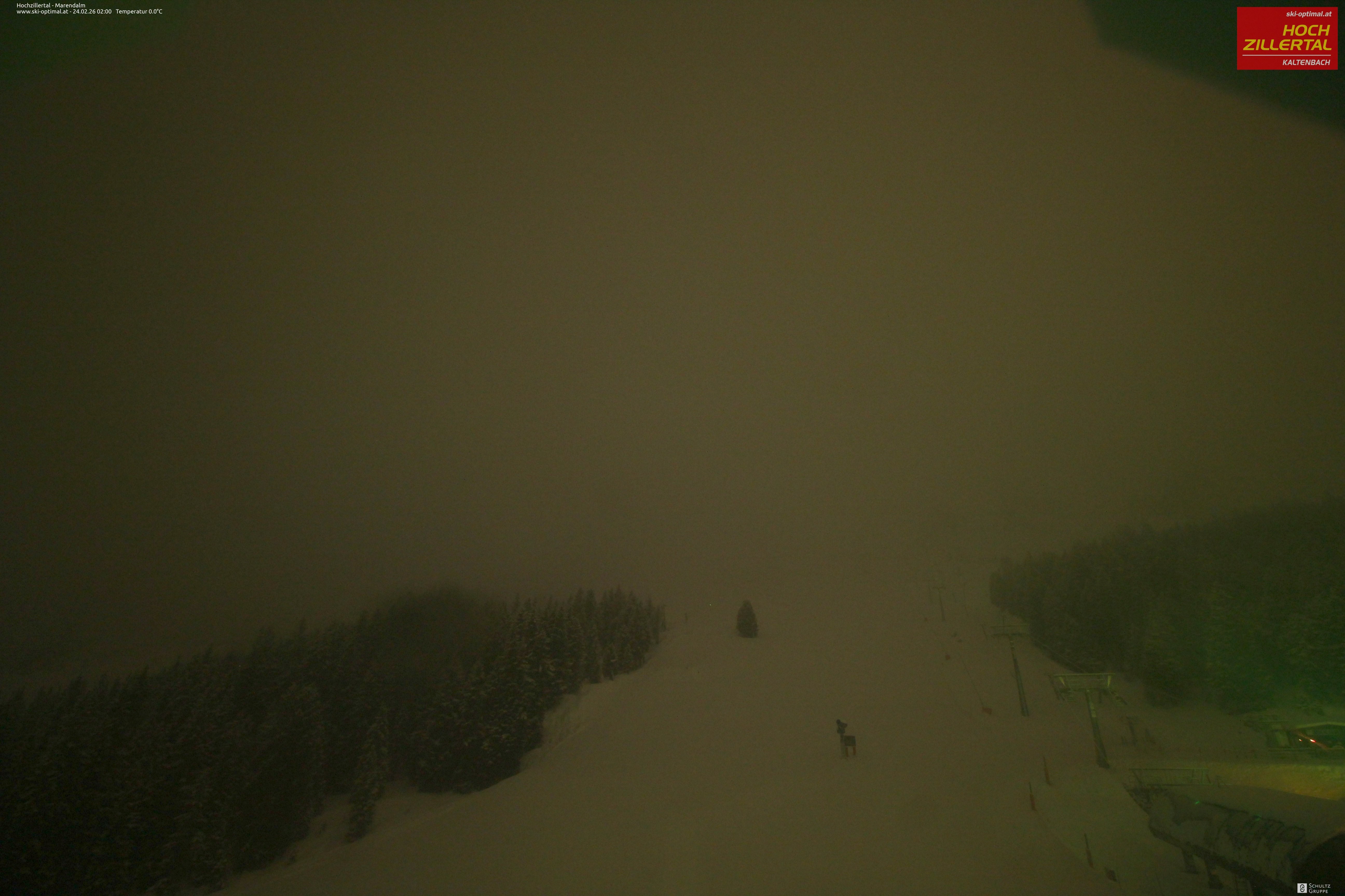 Archiv Foto Webcam Hochzillertal: Ausblick Marendalm