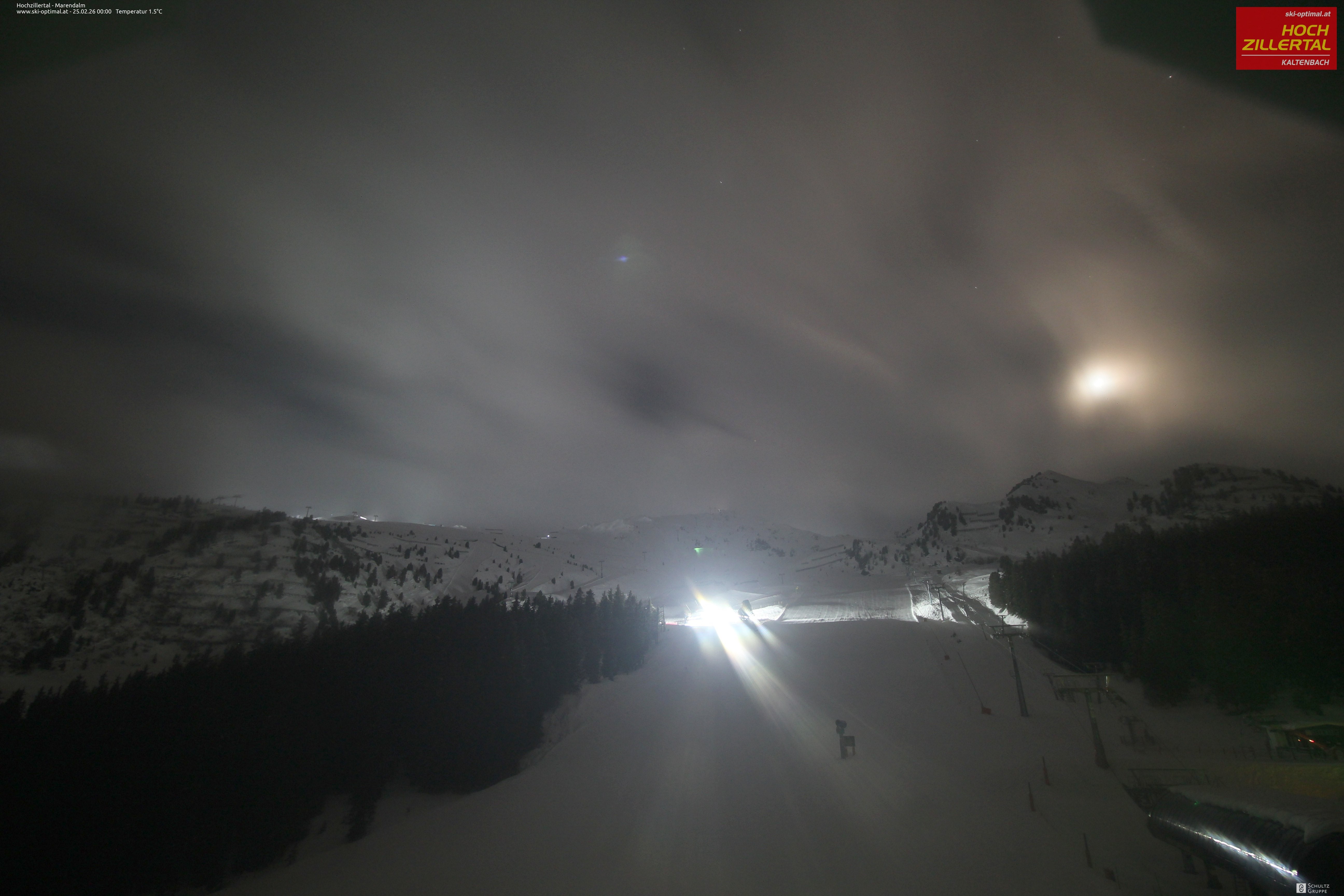 Archiv Foto Webcam Hochzillertal: Ausblick Marendalm