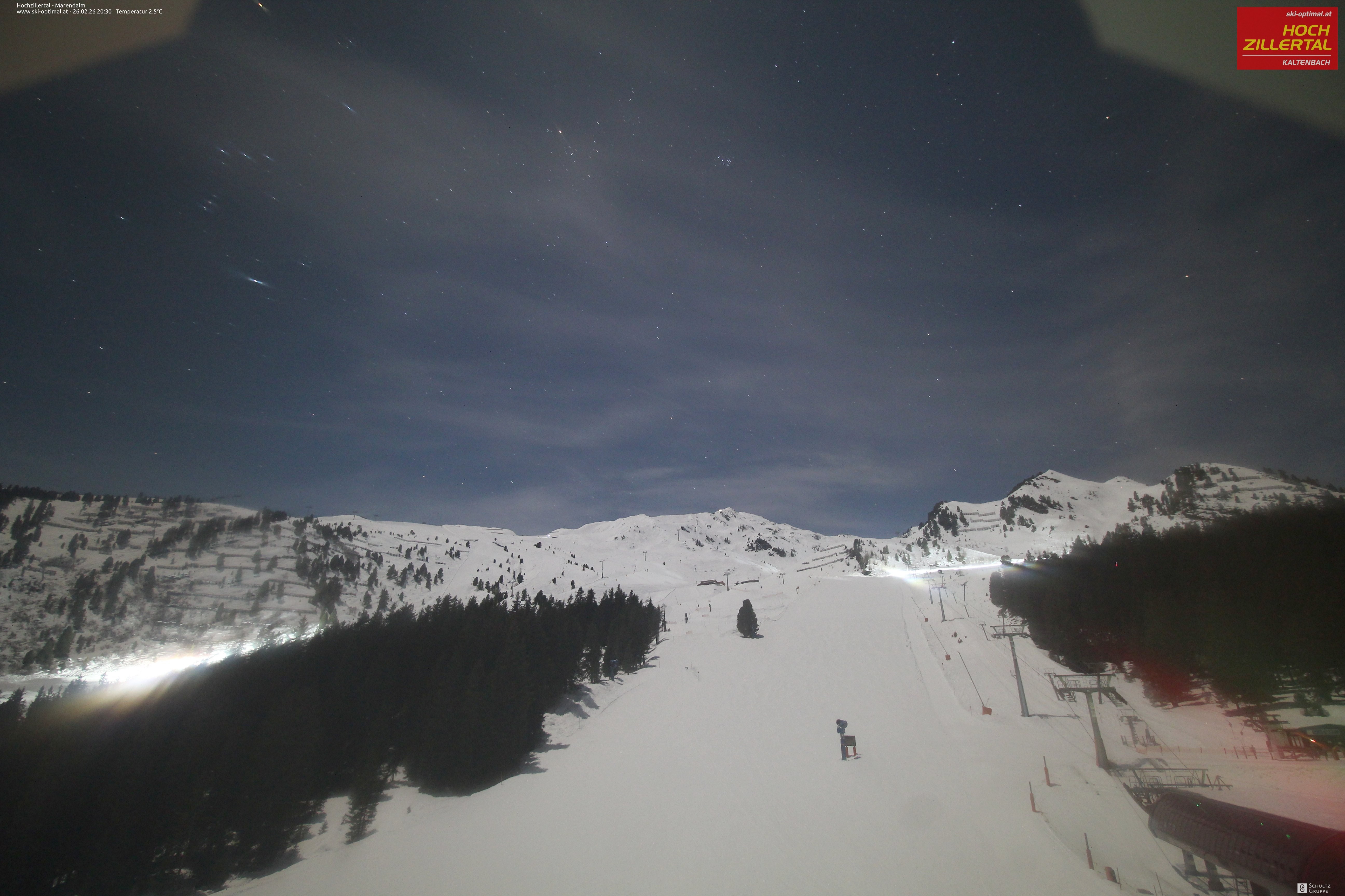 Archived image Webcam Hochzillertal - View from Marendalm