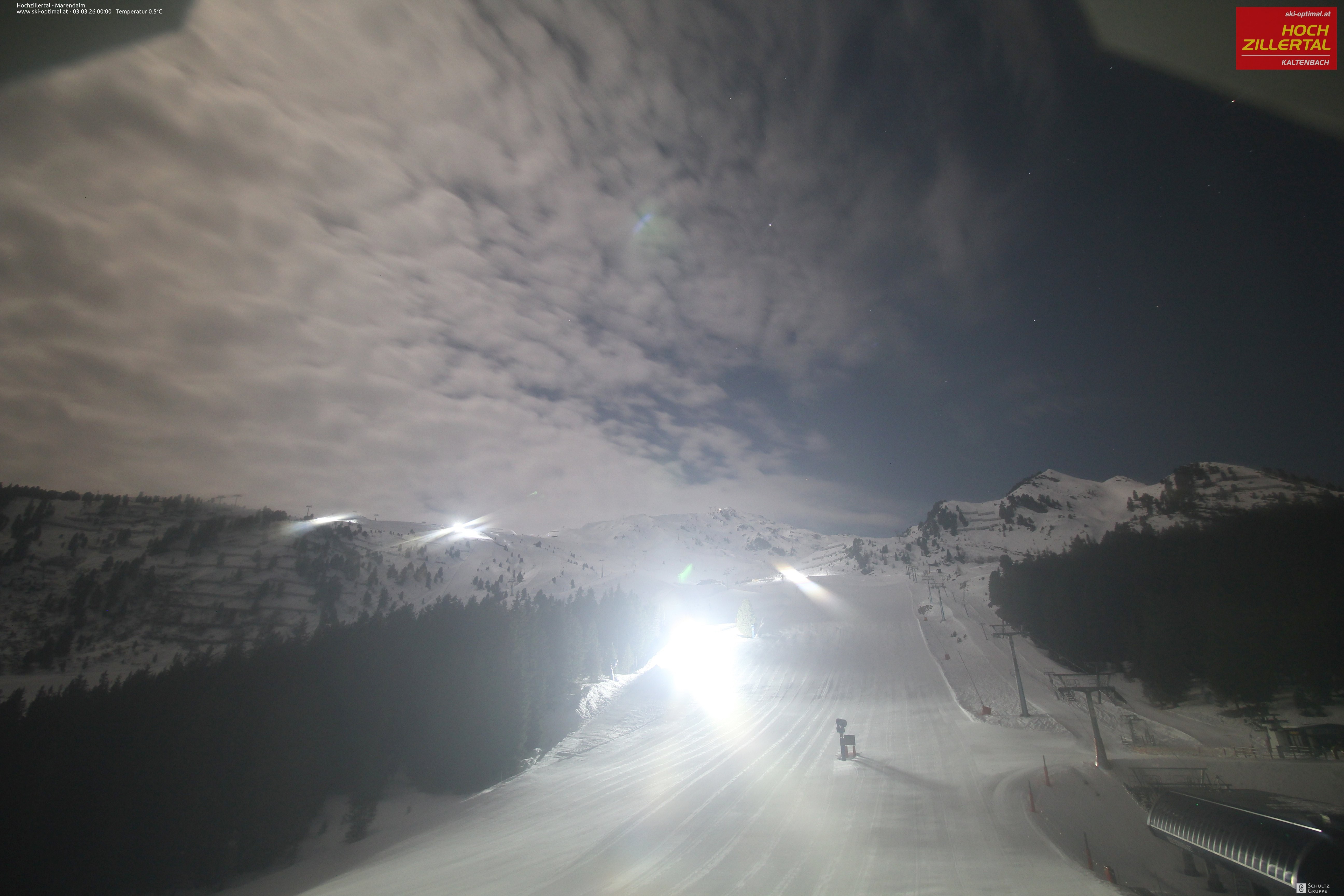 Archiv Foto Webcam Hochzillertal: Ausblick Marendalm