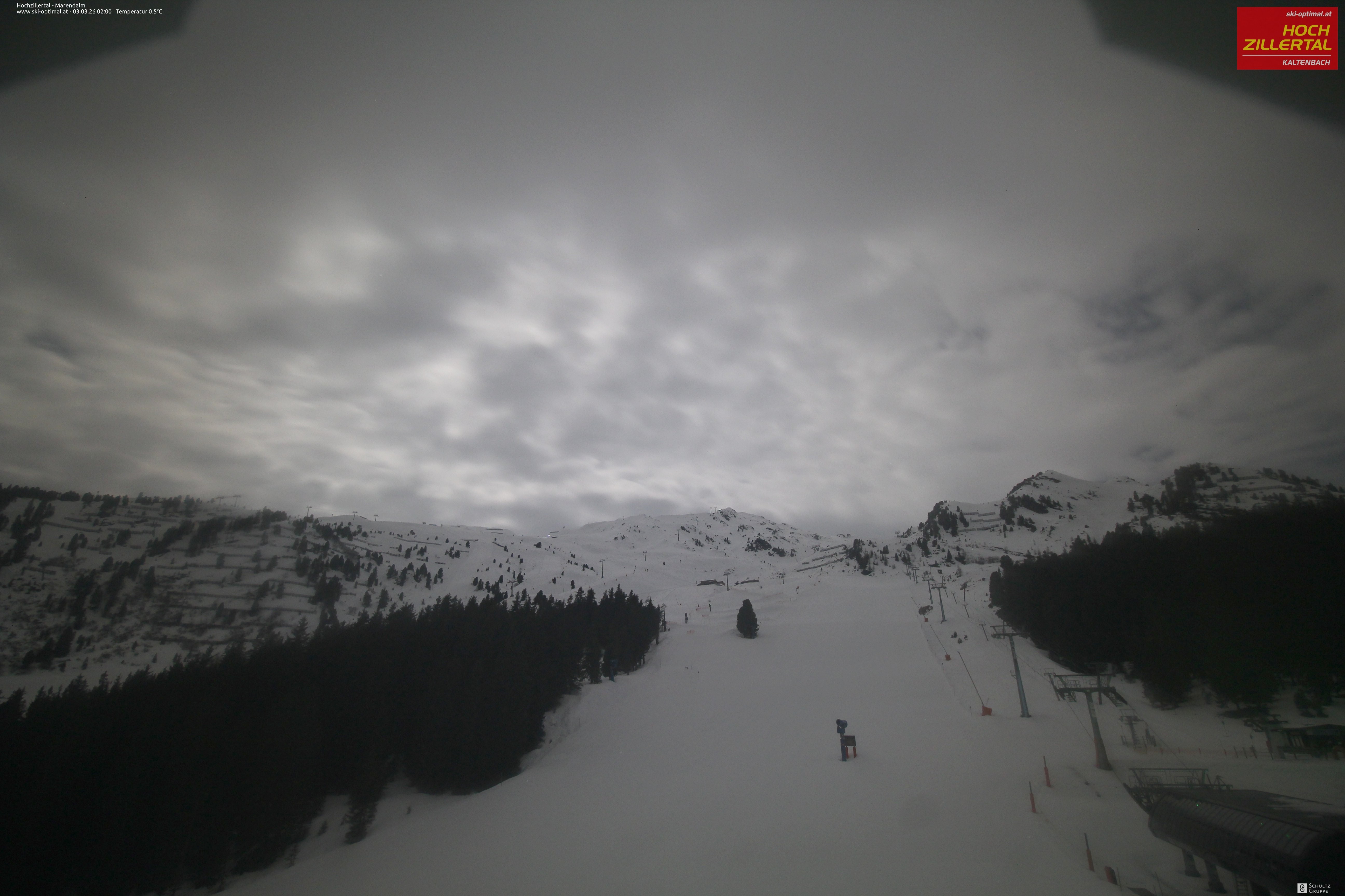 Archiv Foto Webcam Hochzillertal: Ausblick Marendalm