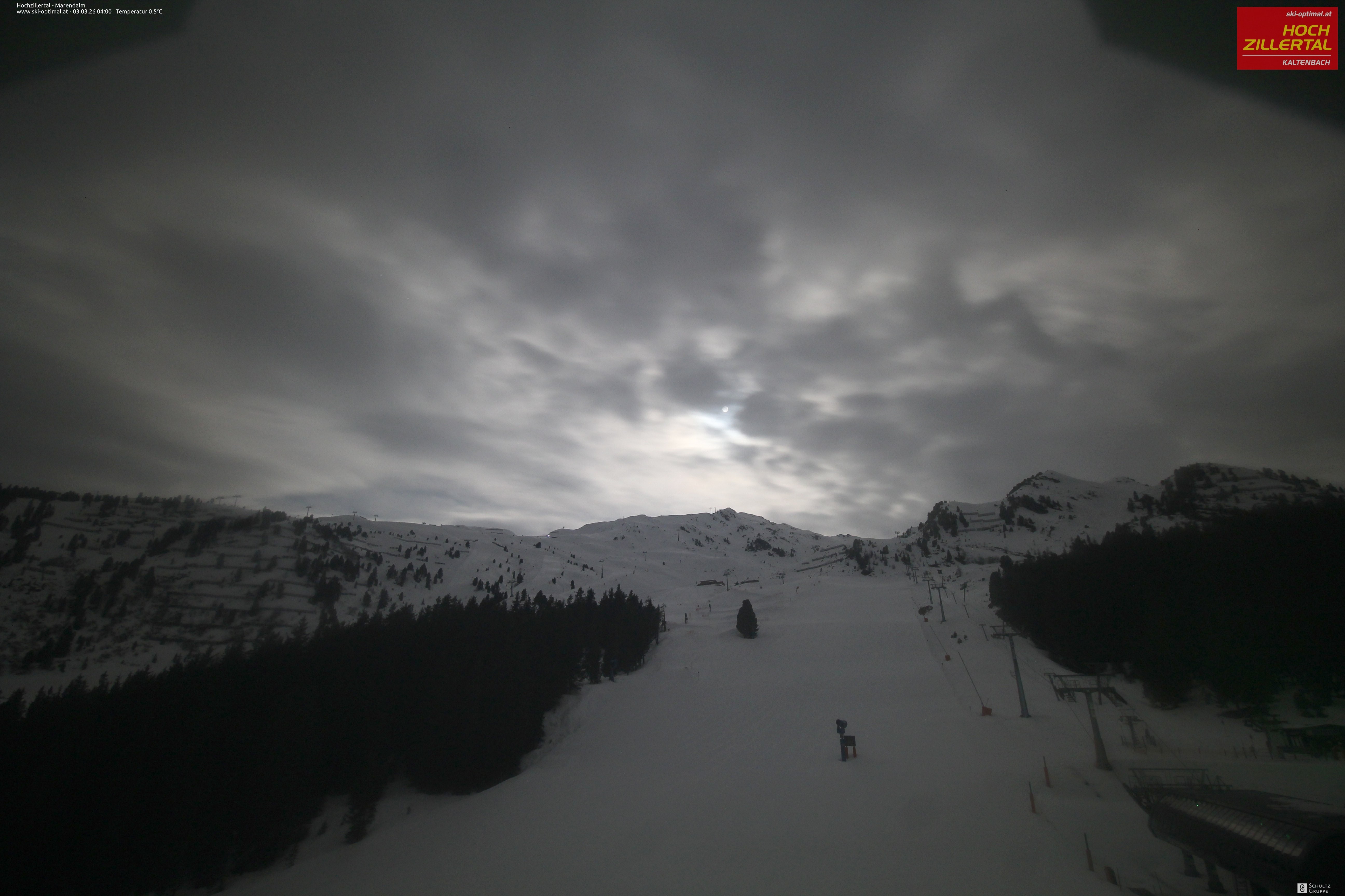 Archiv Foto Webcam Hochzillertal: Ausblick Marendalm