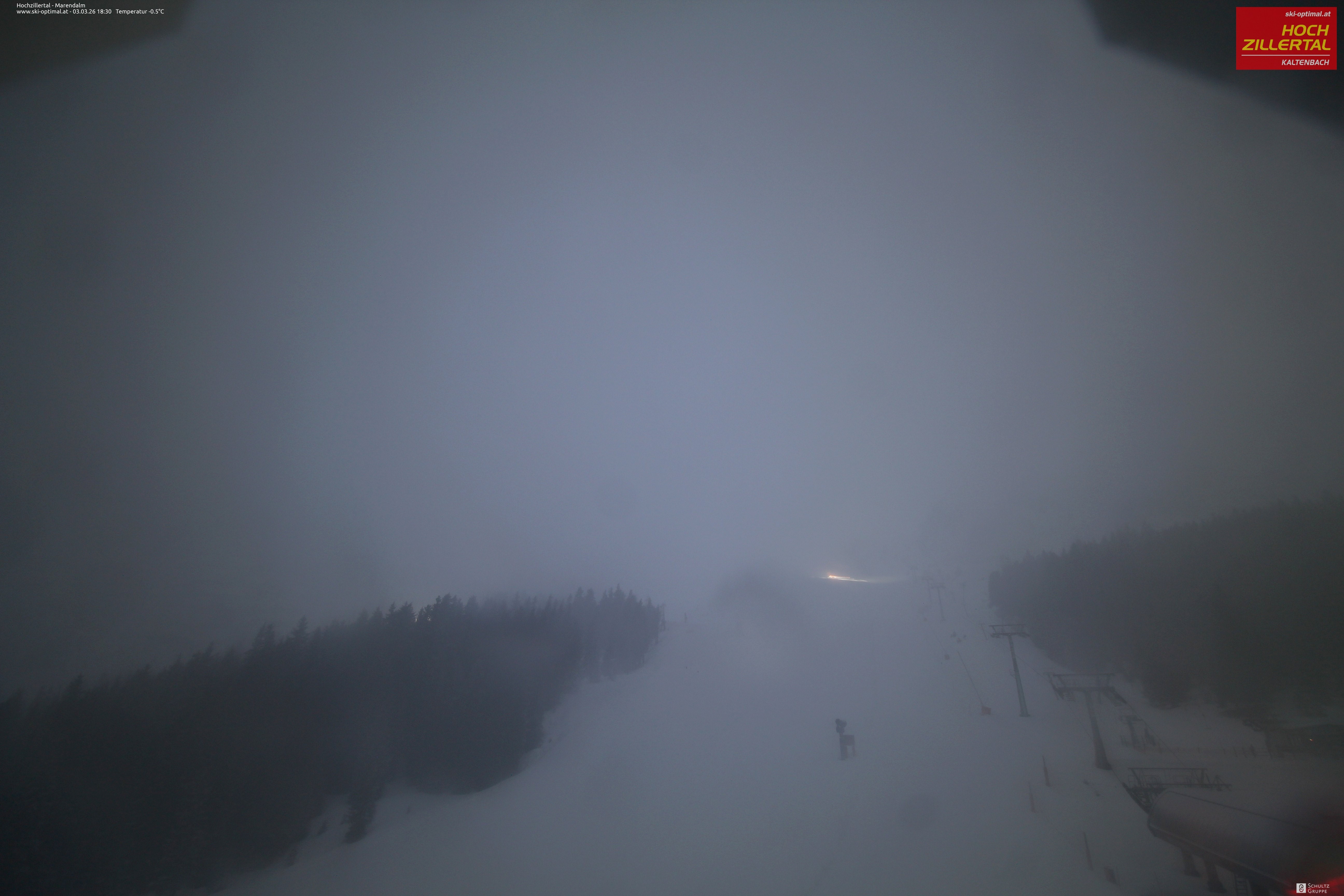 Archiv Foto Webcam Hochzillertal: Ausblick Marendalm