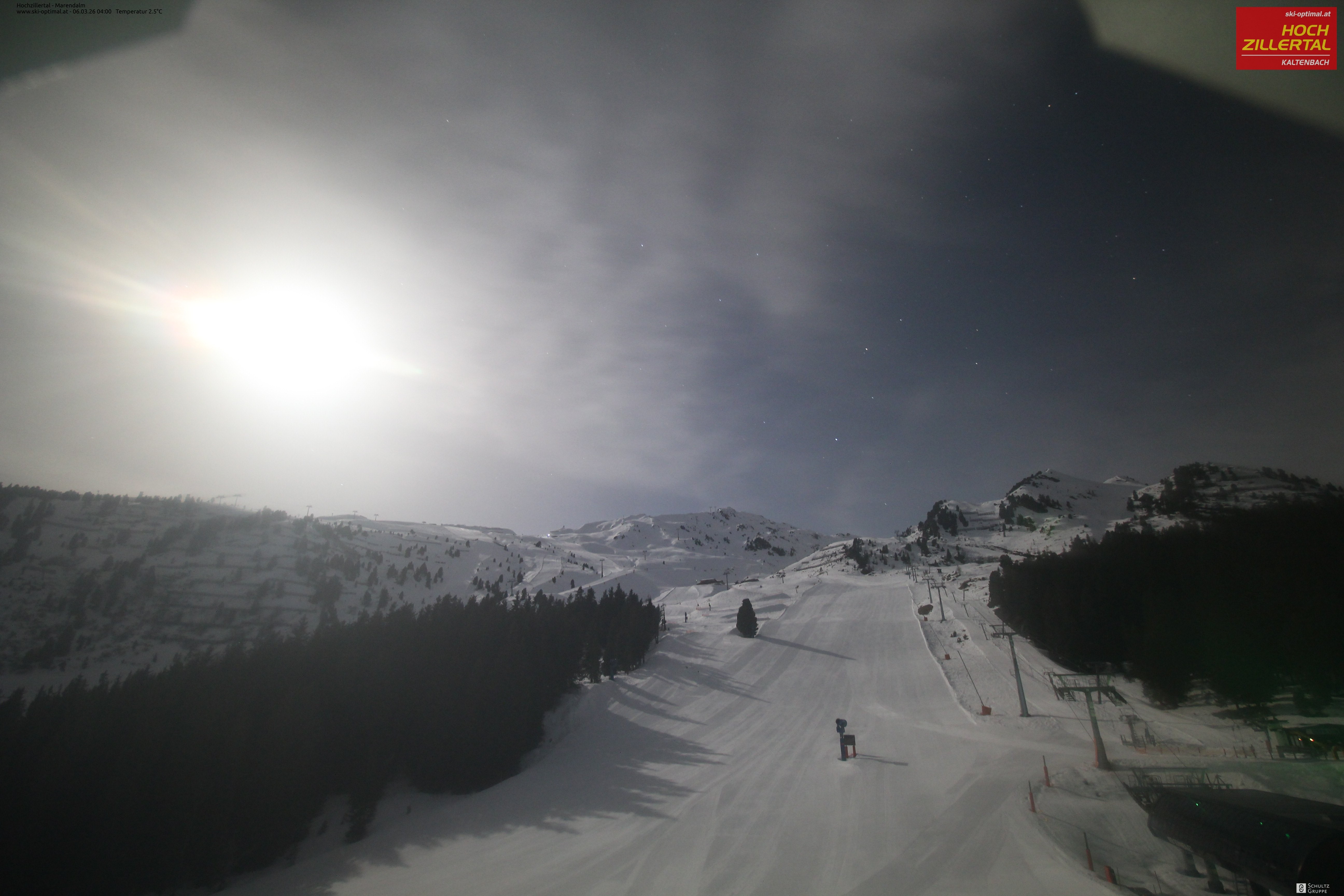Archiv Foto Webcam Hochzillertal: Ausblick Marendalm