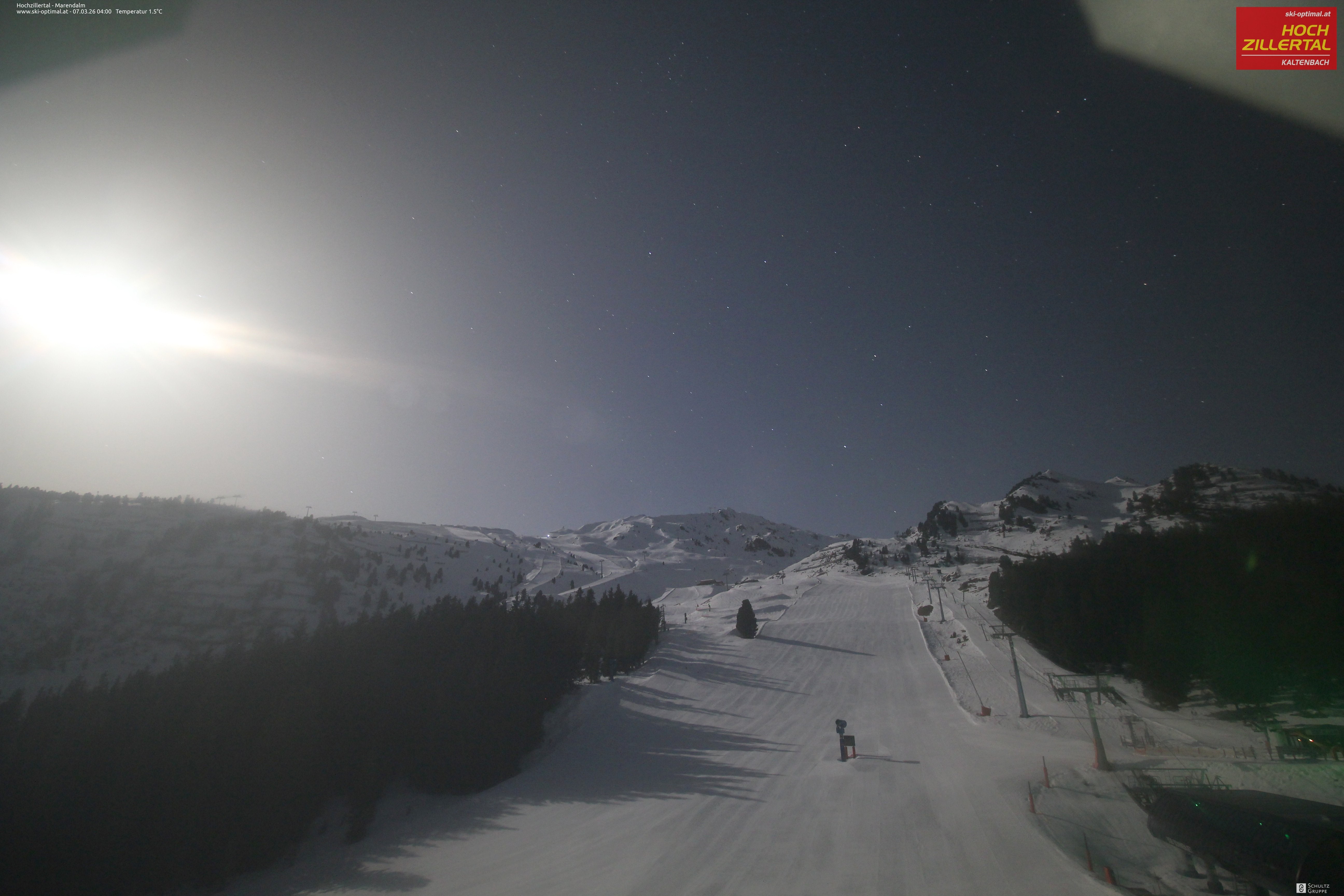 Archiv Foto Webcam Hochzillertal: Ausblick Marendalm