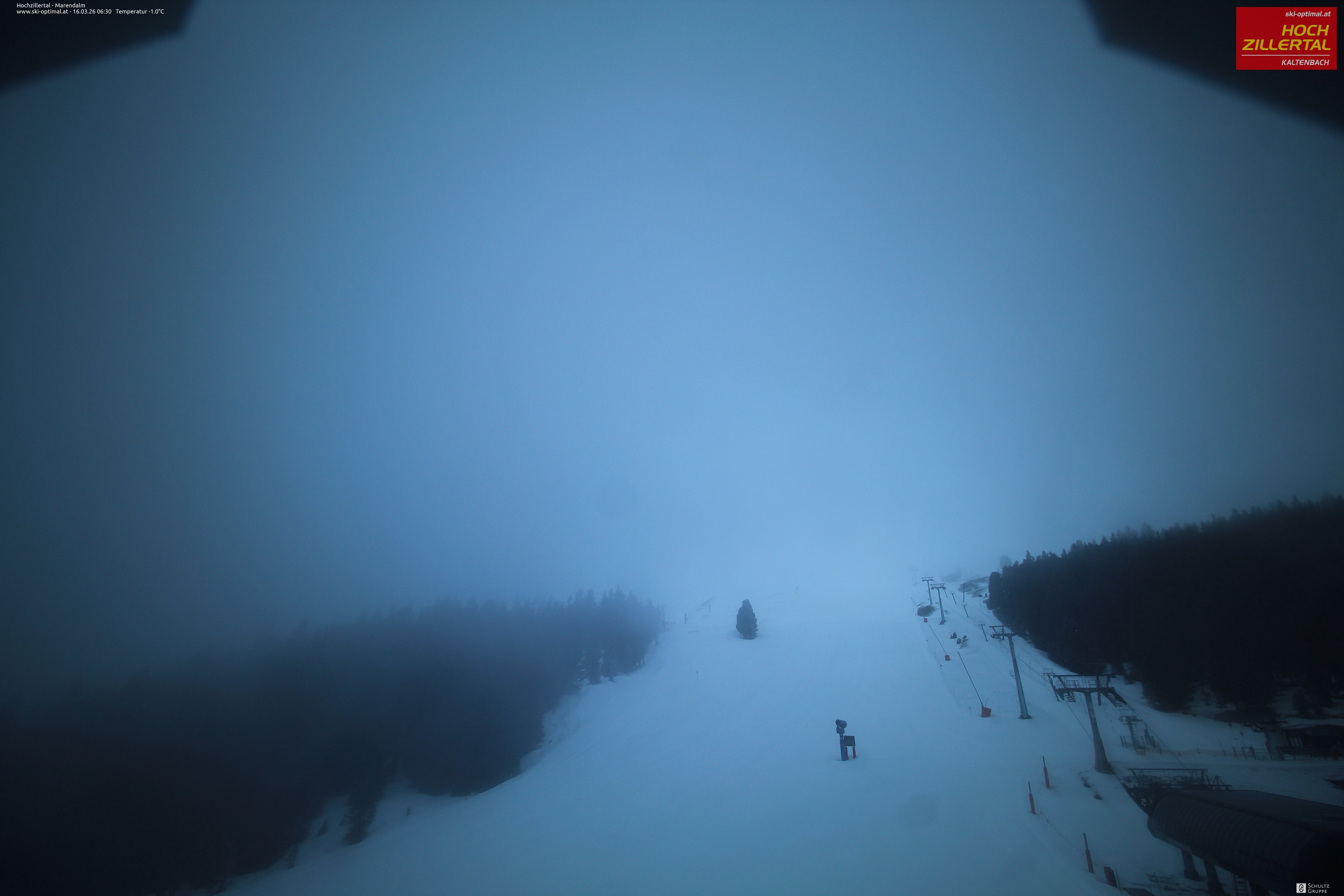 Archiv Foto Webcam Hochzillertal: Ausblick Marendalm