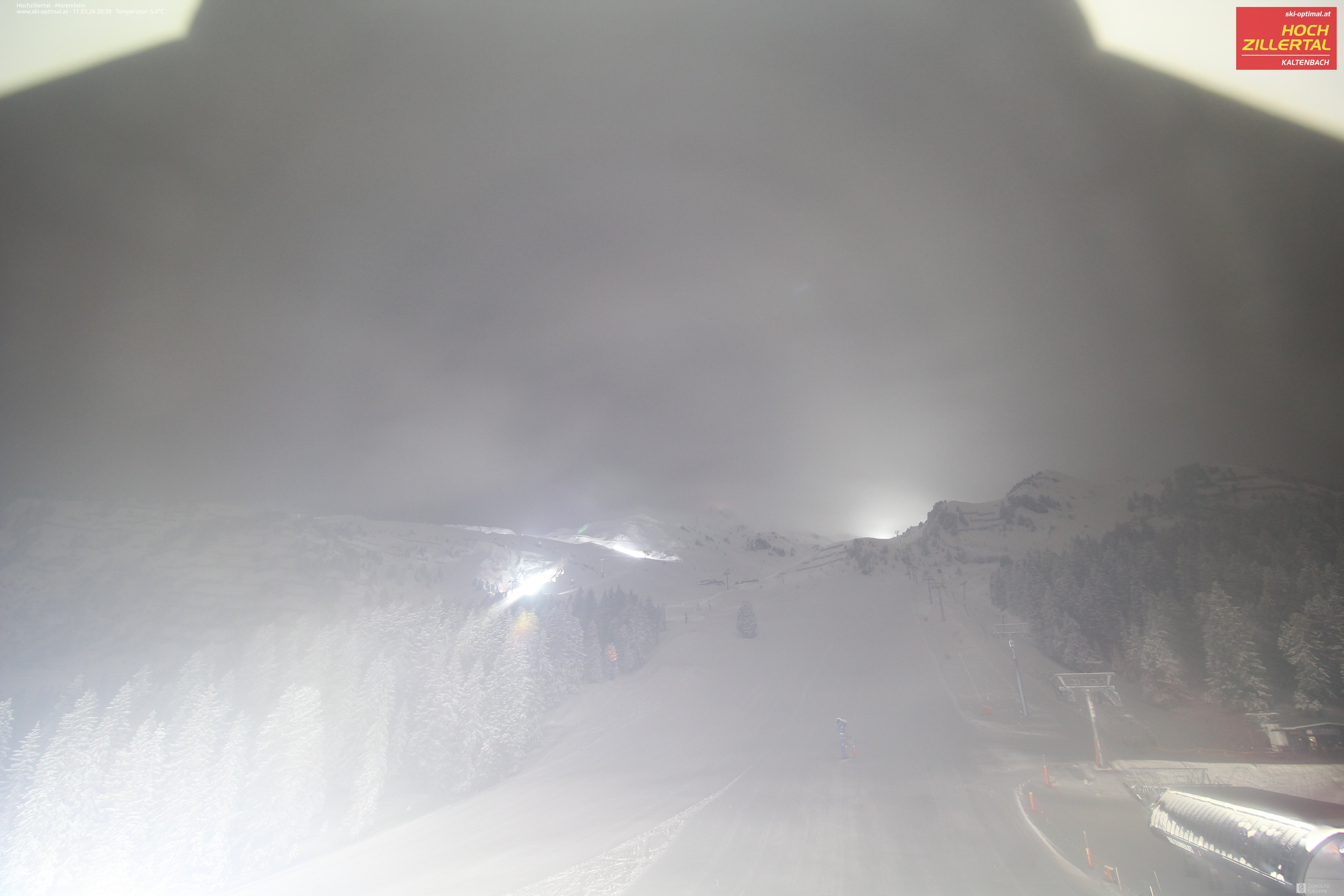 Archiv Foto Webcam Hochzillertal: Ausblick Marendalm