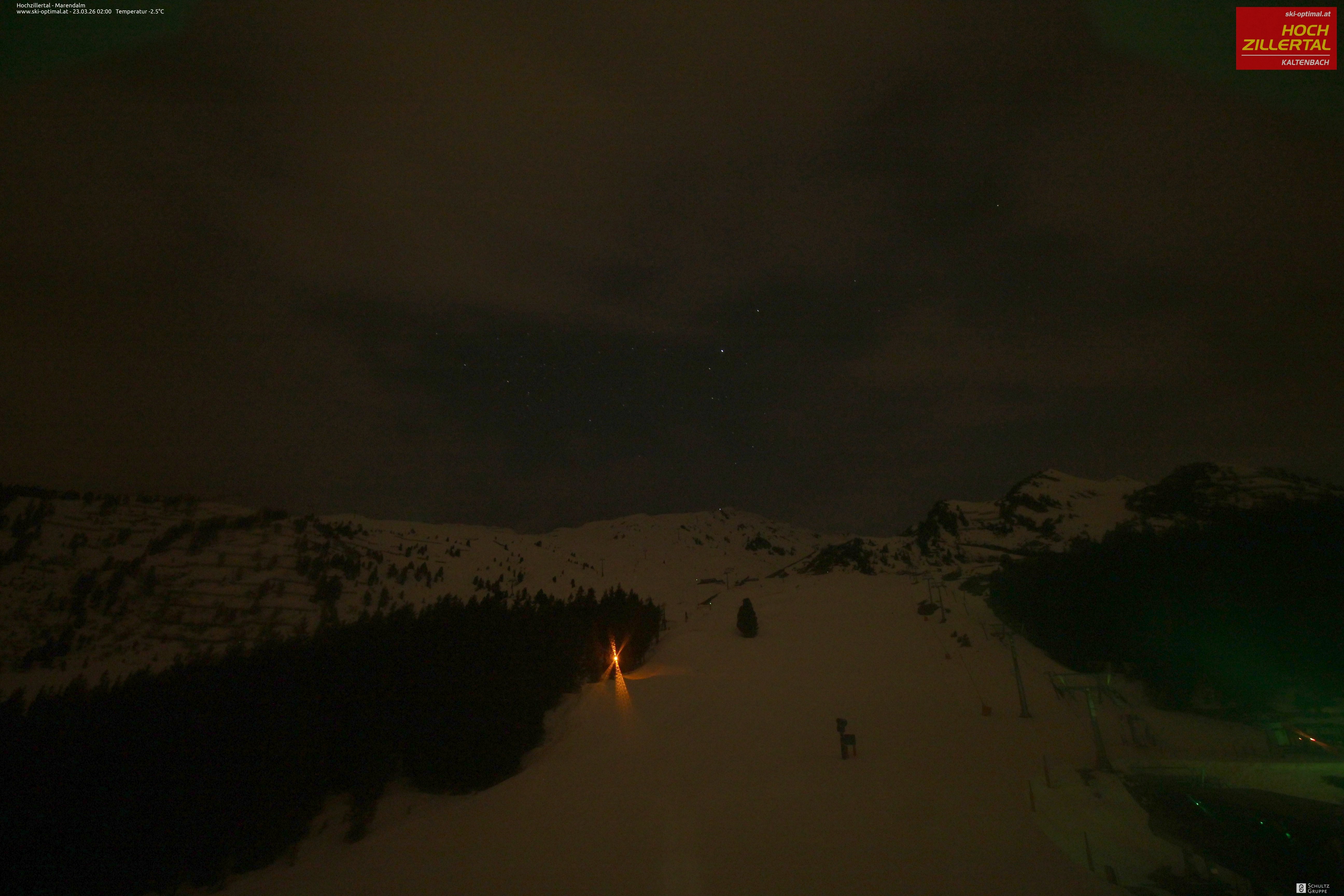 Archiv Foto Webcam Hochzillertal: Ausblick Marendalm