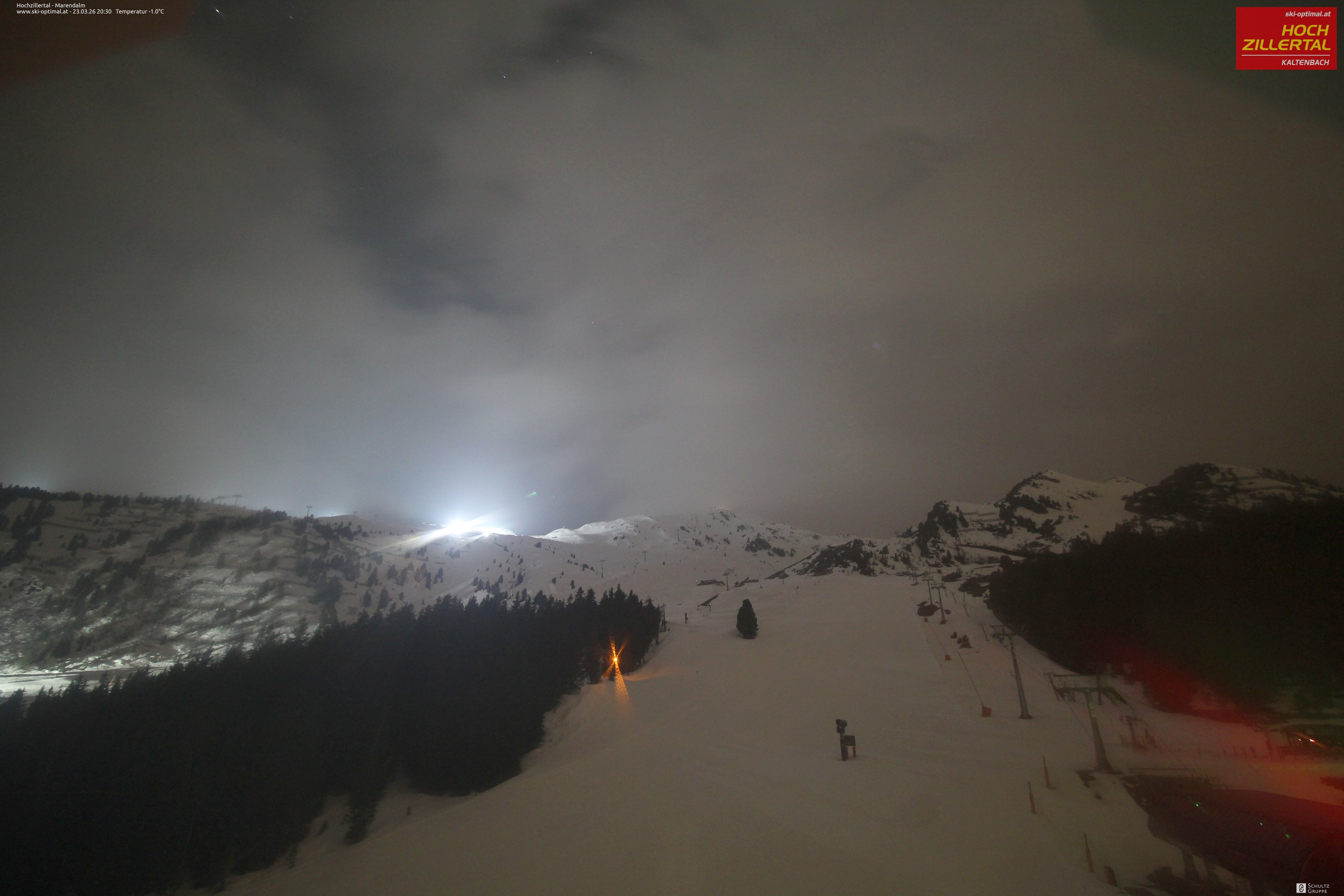 Archiv Foto Webcam Hochzillertal: Ausblick Marendalm