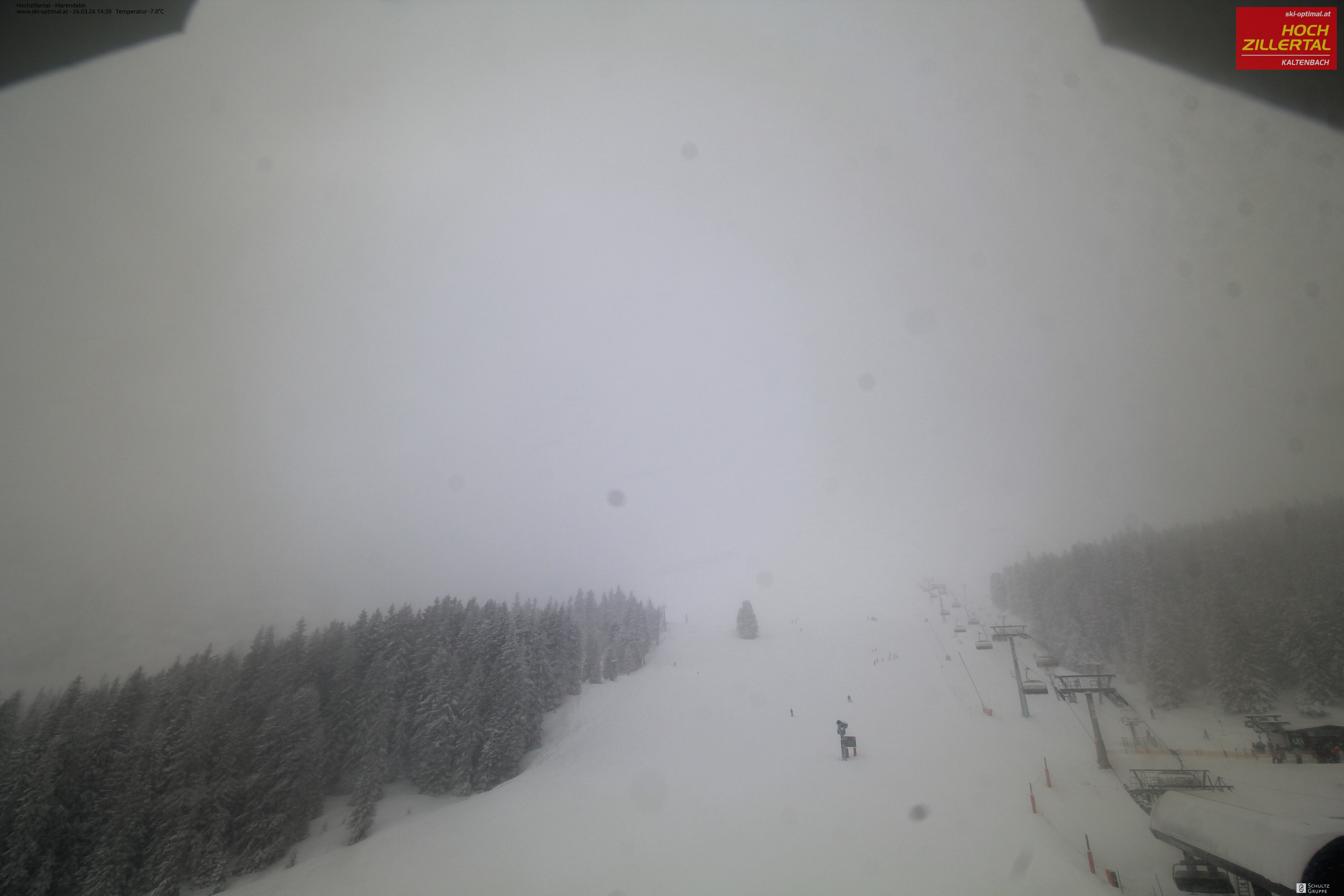 Archived image Webcam Hochzillertal - View from Marendalm